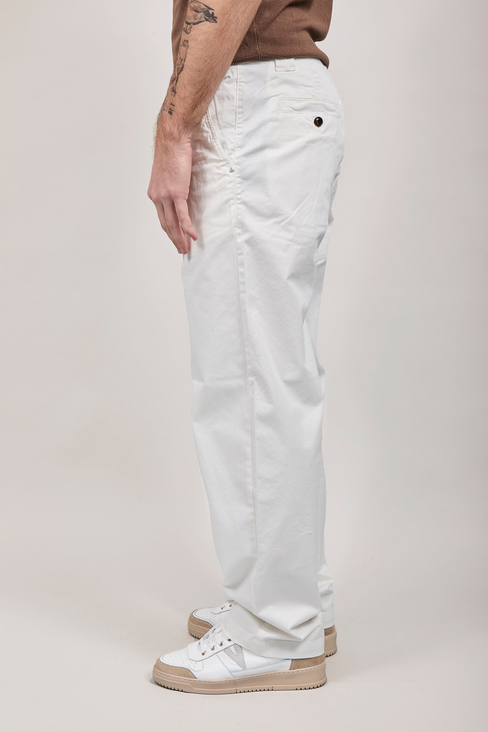 Pantalone Berna Bianco 2612