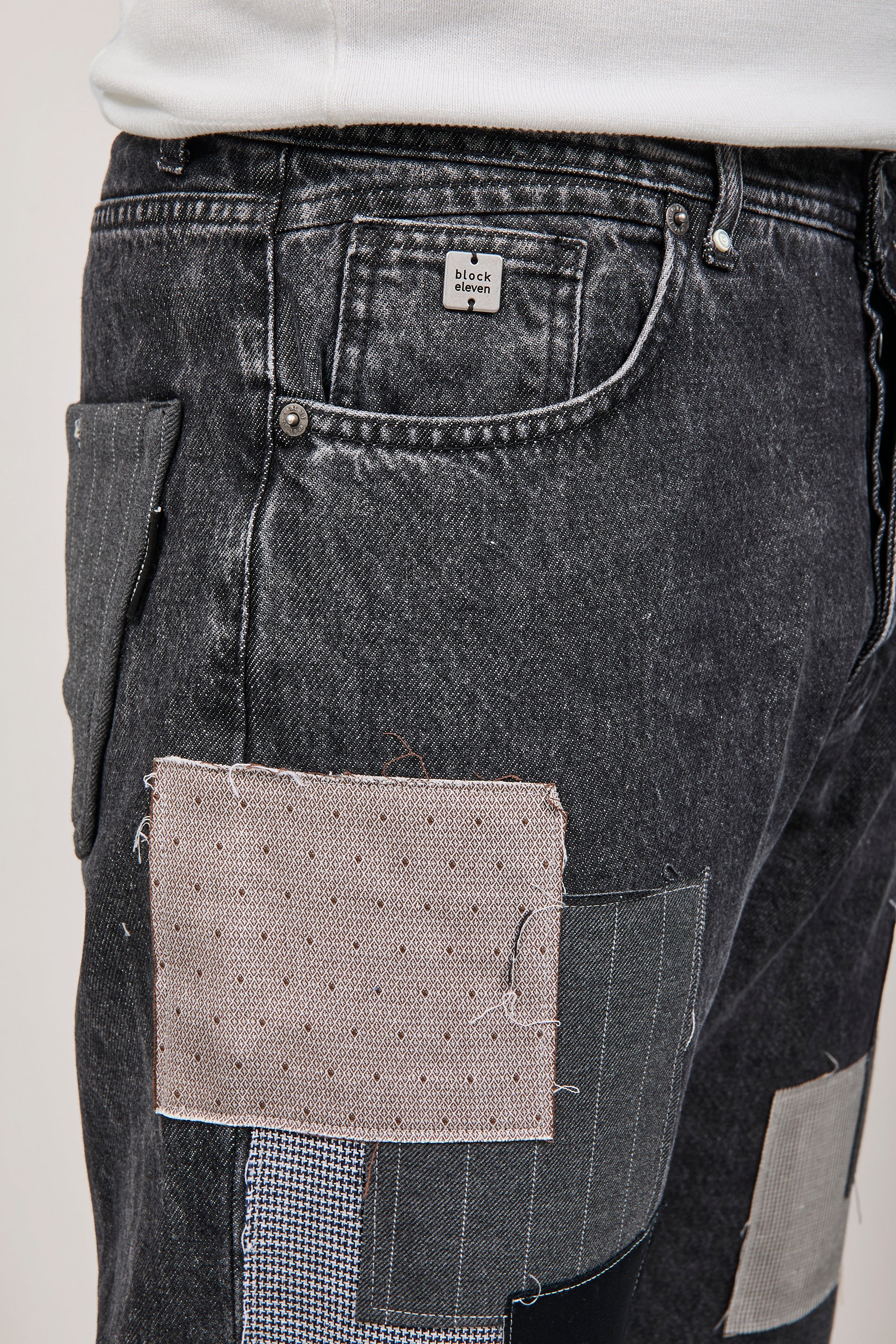 Jeans Block Eleven Toppe Nero
