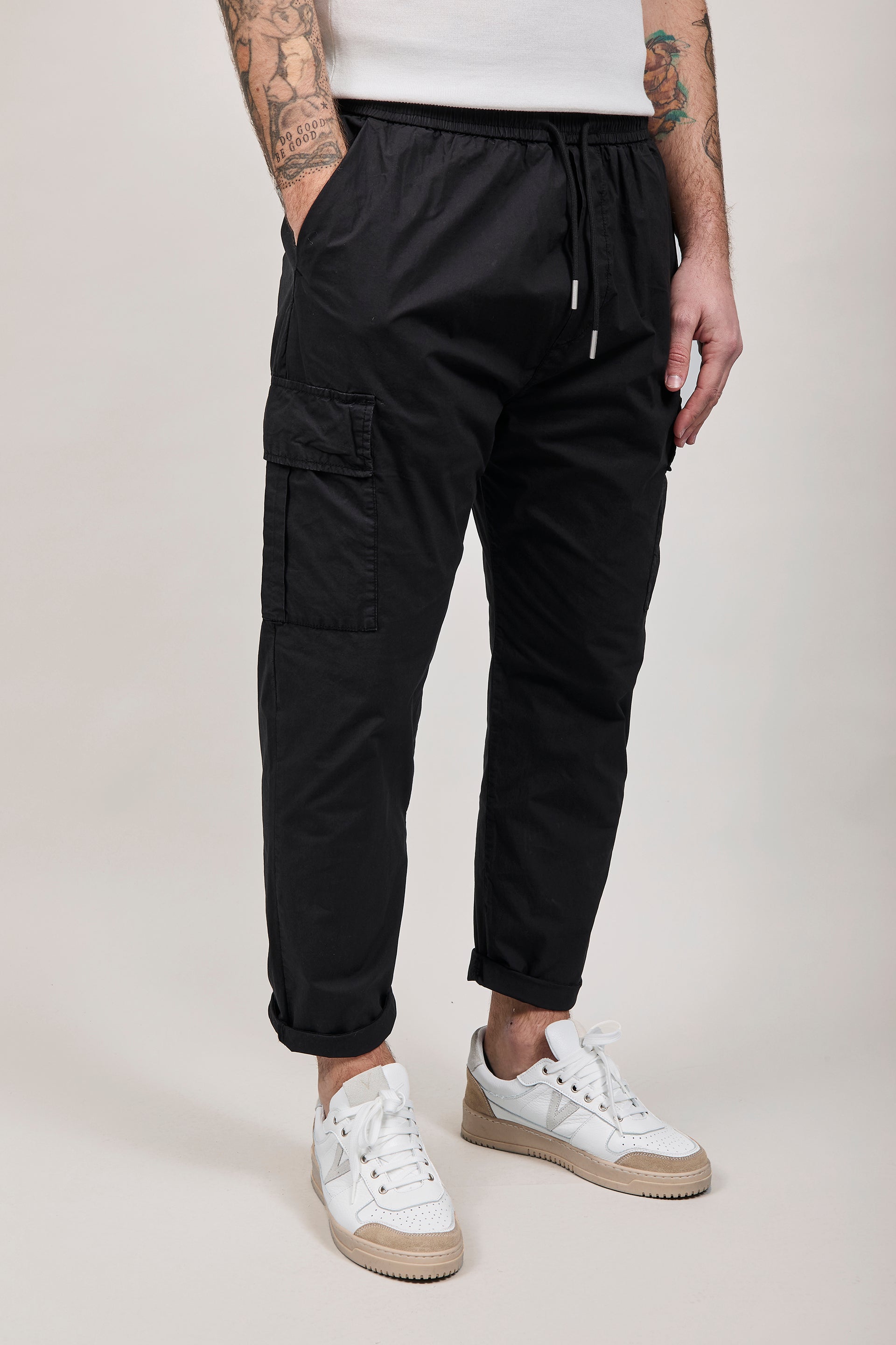 Pantalaccio Gianni Lupo Cargo Nero 3297