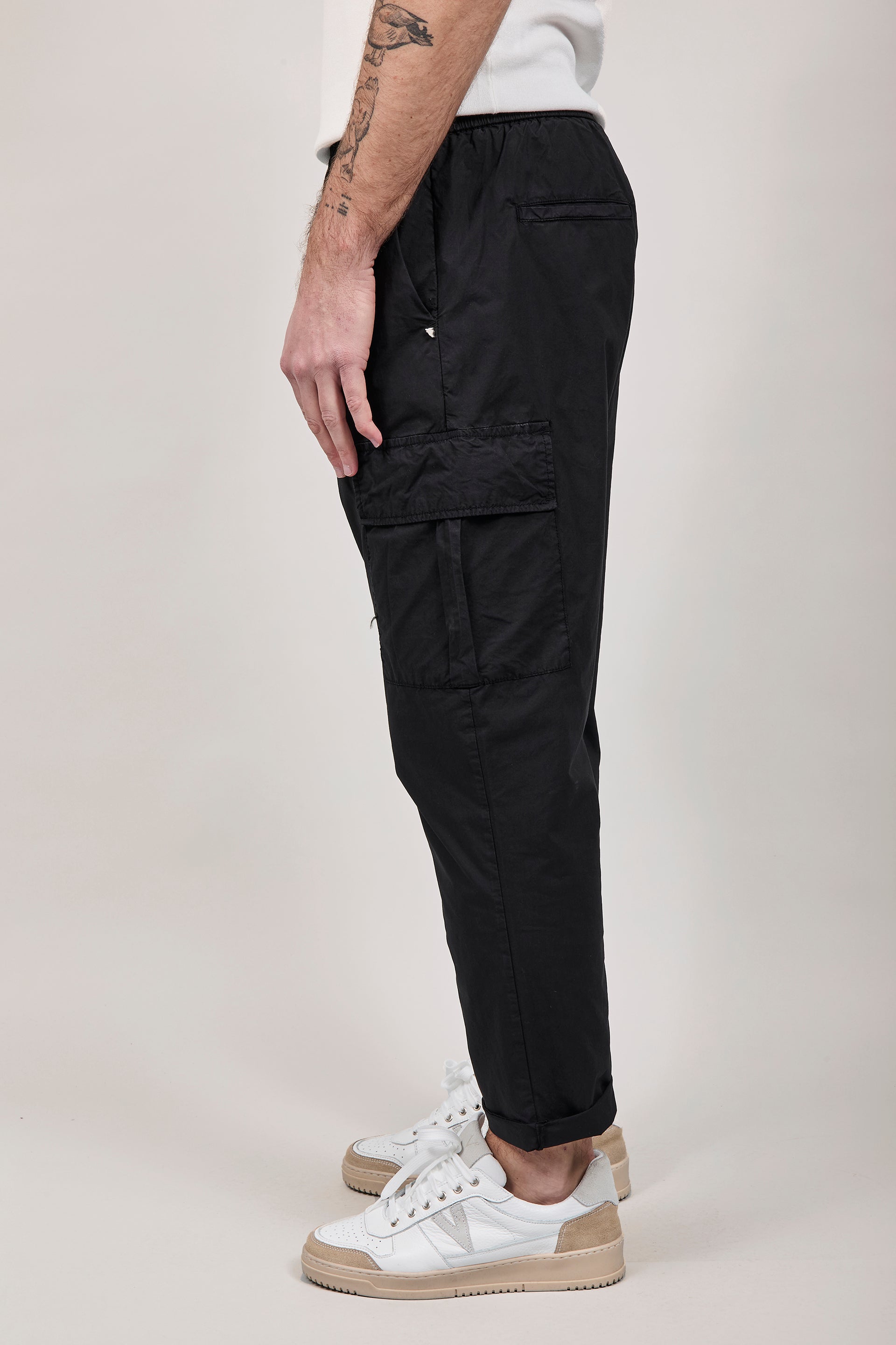 Pantalaccio Gianni Lupo Cargo Nero 3297