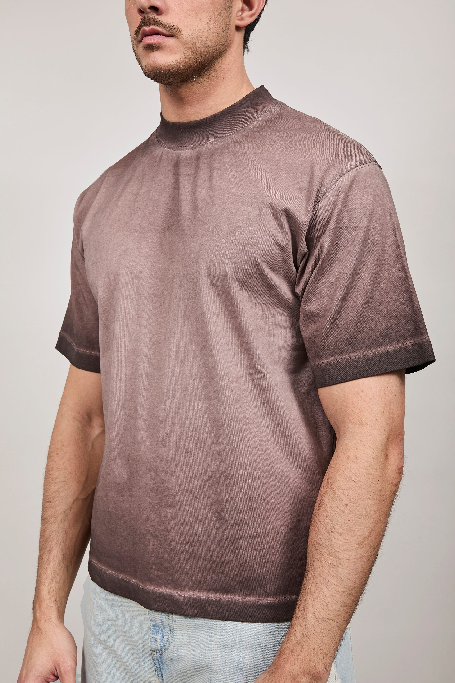 T-shirt Berna Boxy Caffè