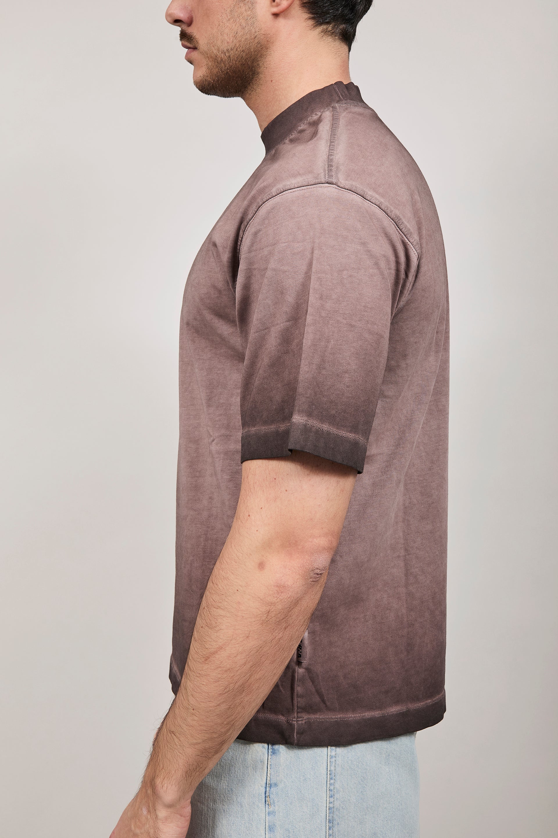 T-shirt Berna Boxy Caffè