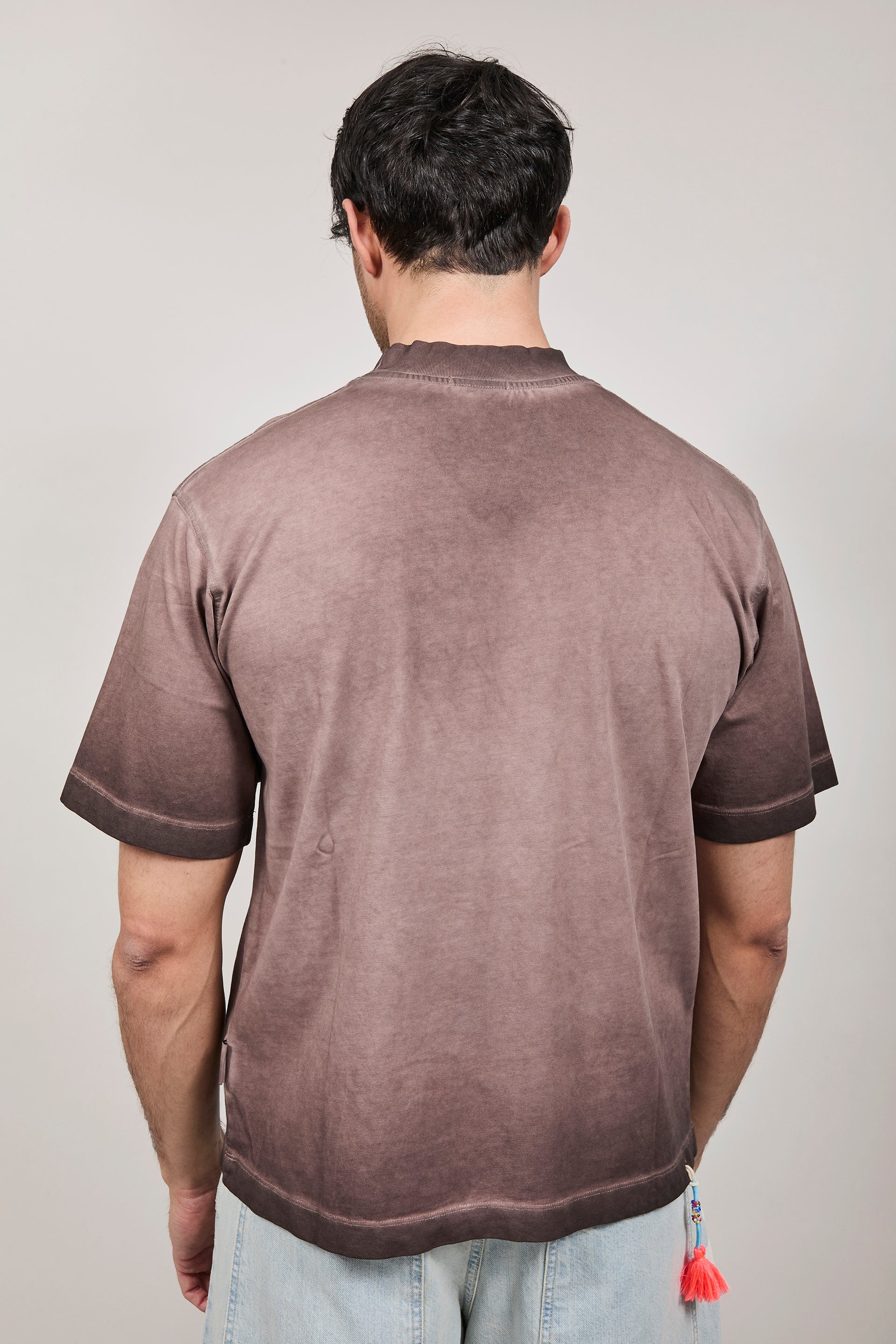 T-shirt Berna Boxy Caffè