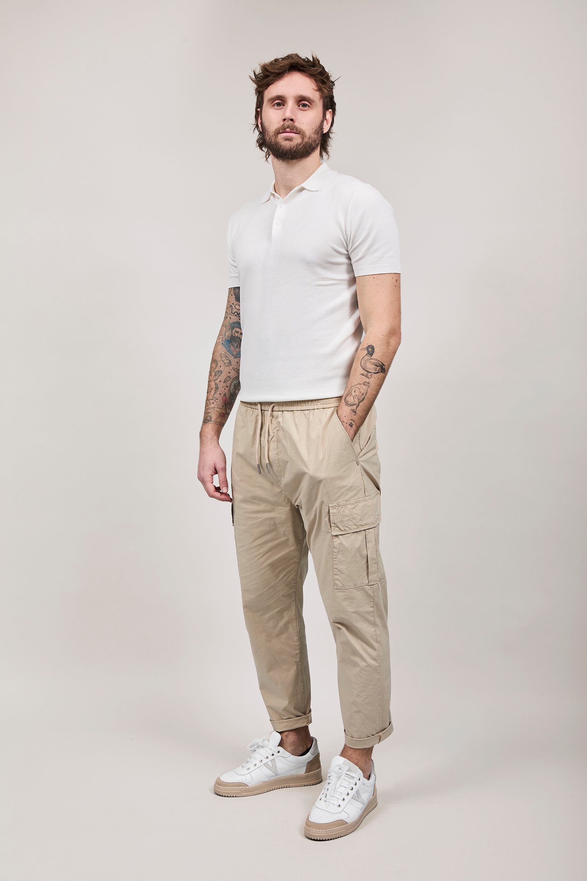 Pantalaccio Gianni Lupo Cargo Beige 3297