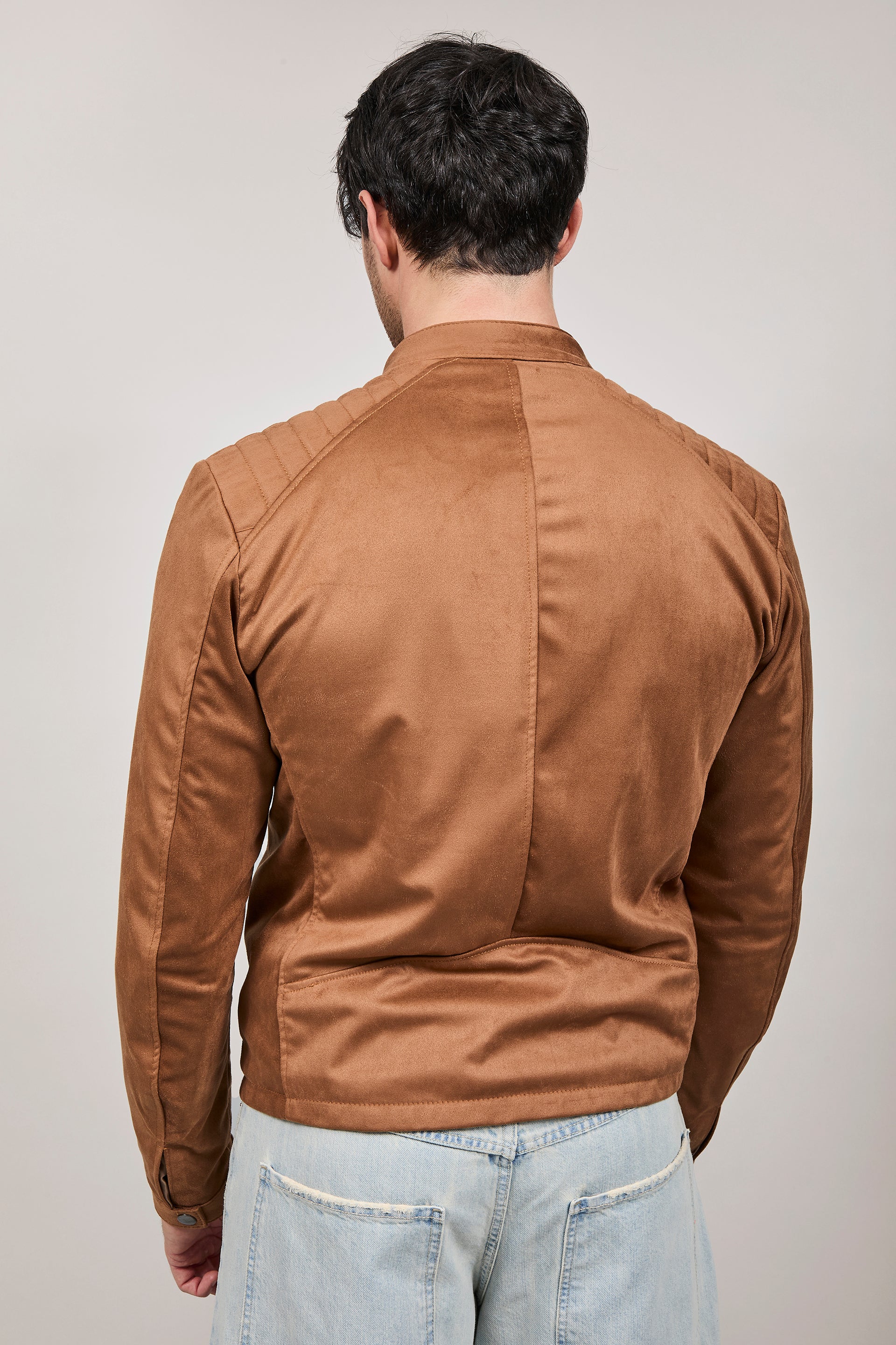 Giubbino Imperial Suede Tabacco