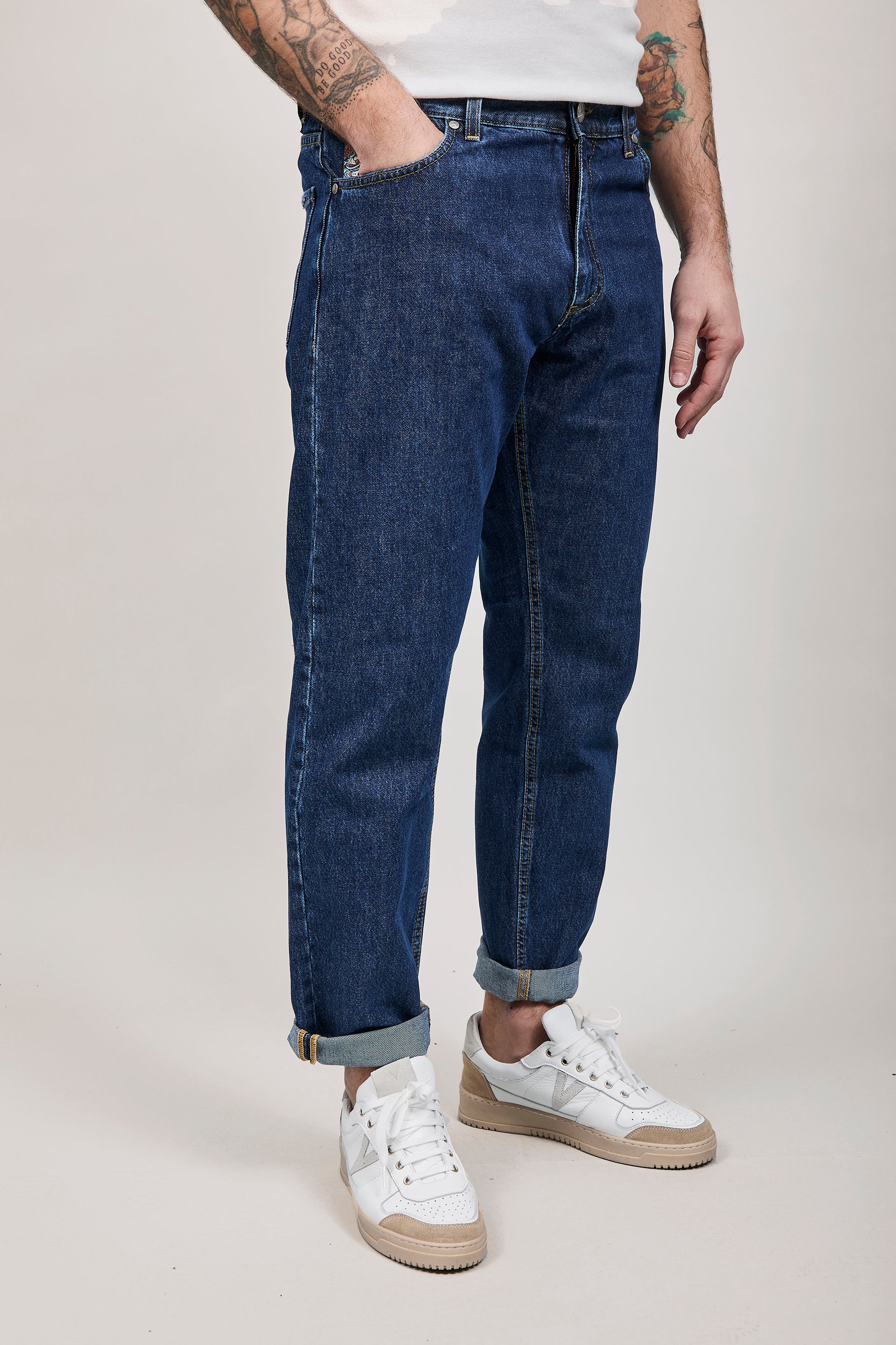 Jeans V2 Loose Blu