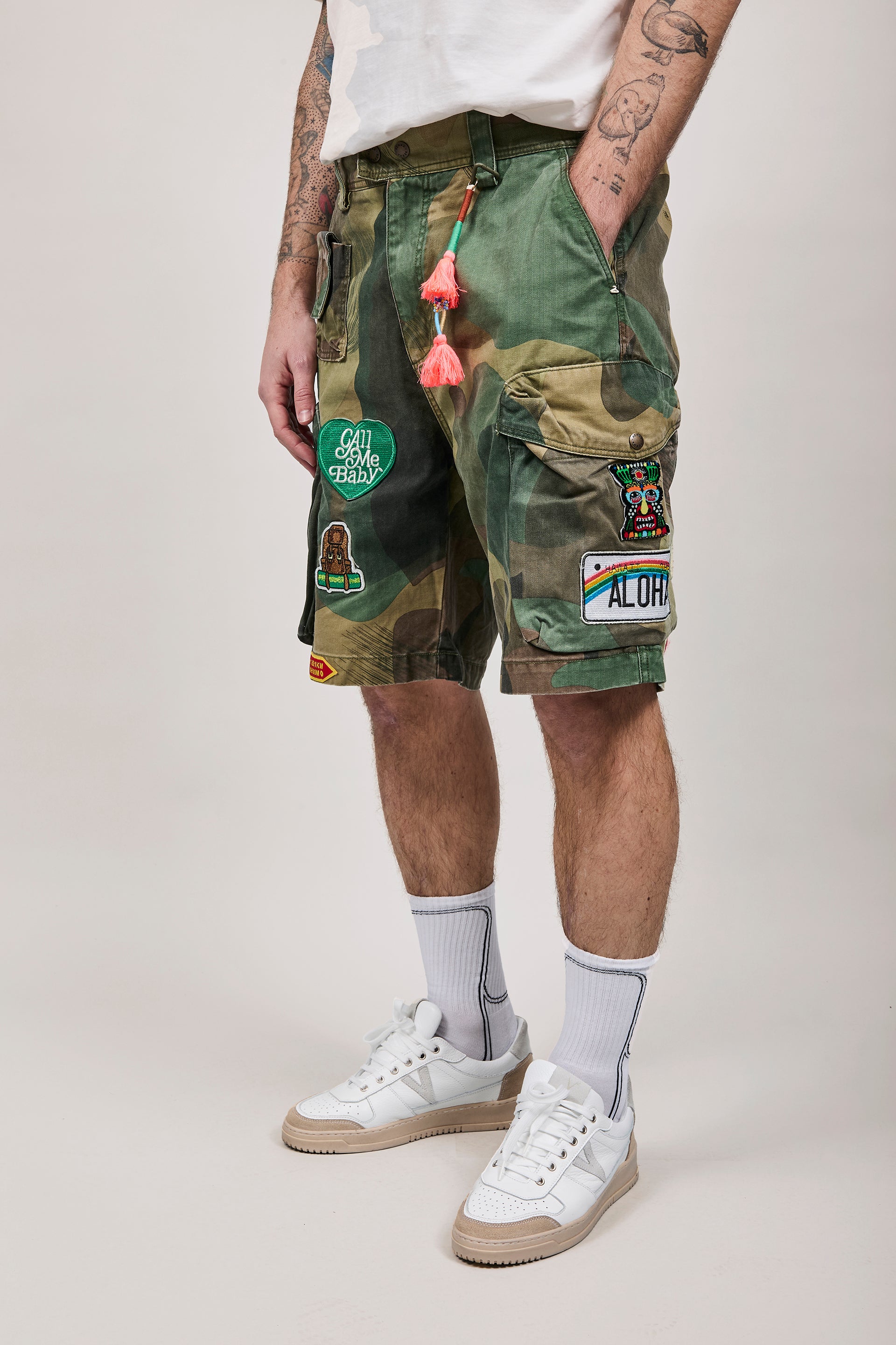 Bermuda Berna Cargo Camou Patch