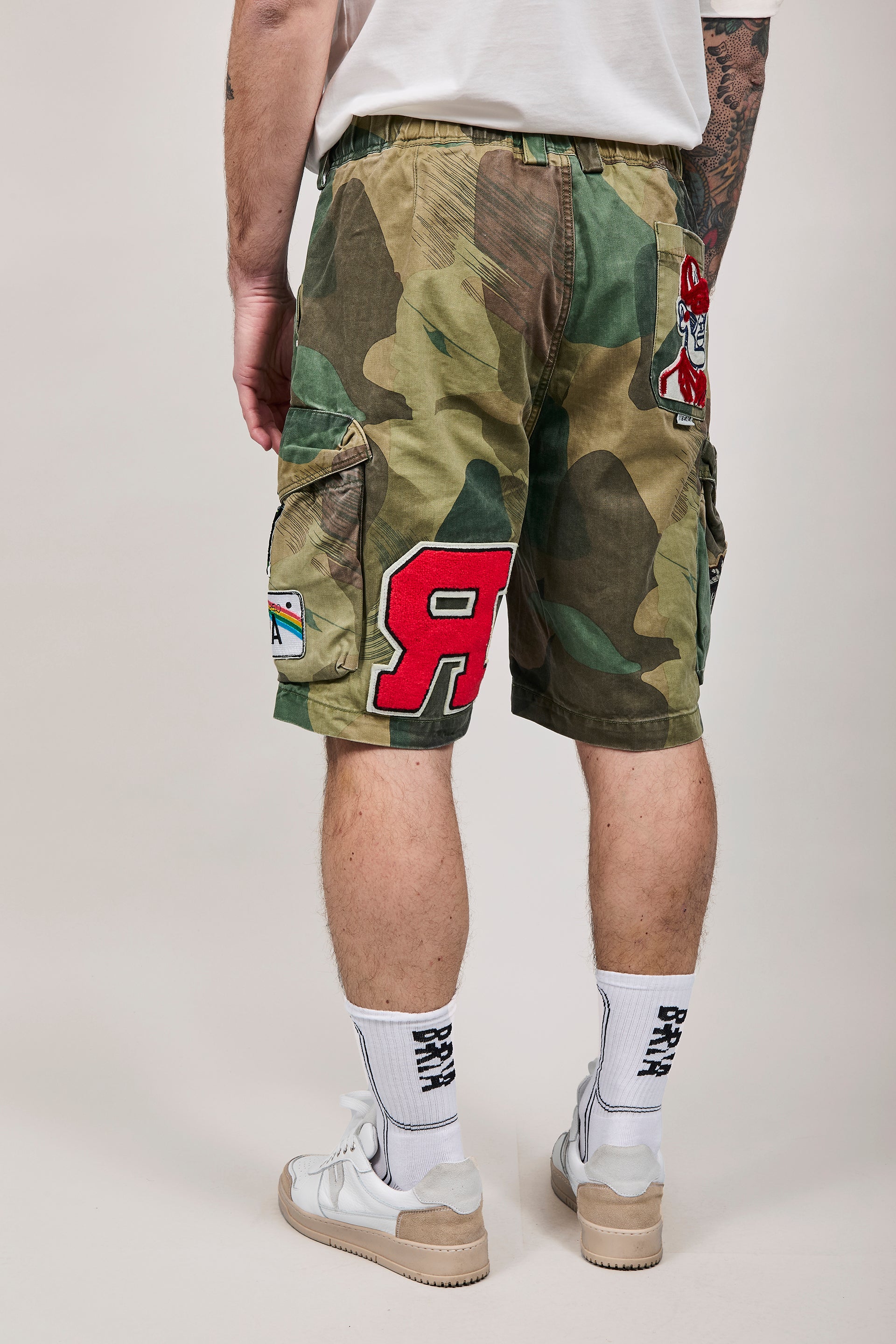 Bermuda Berna Cargo Camou Patch