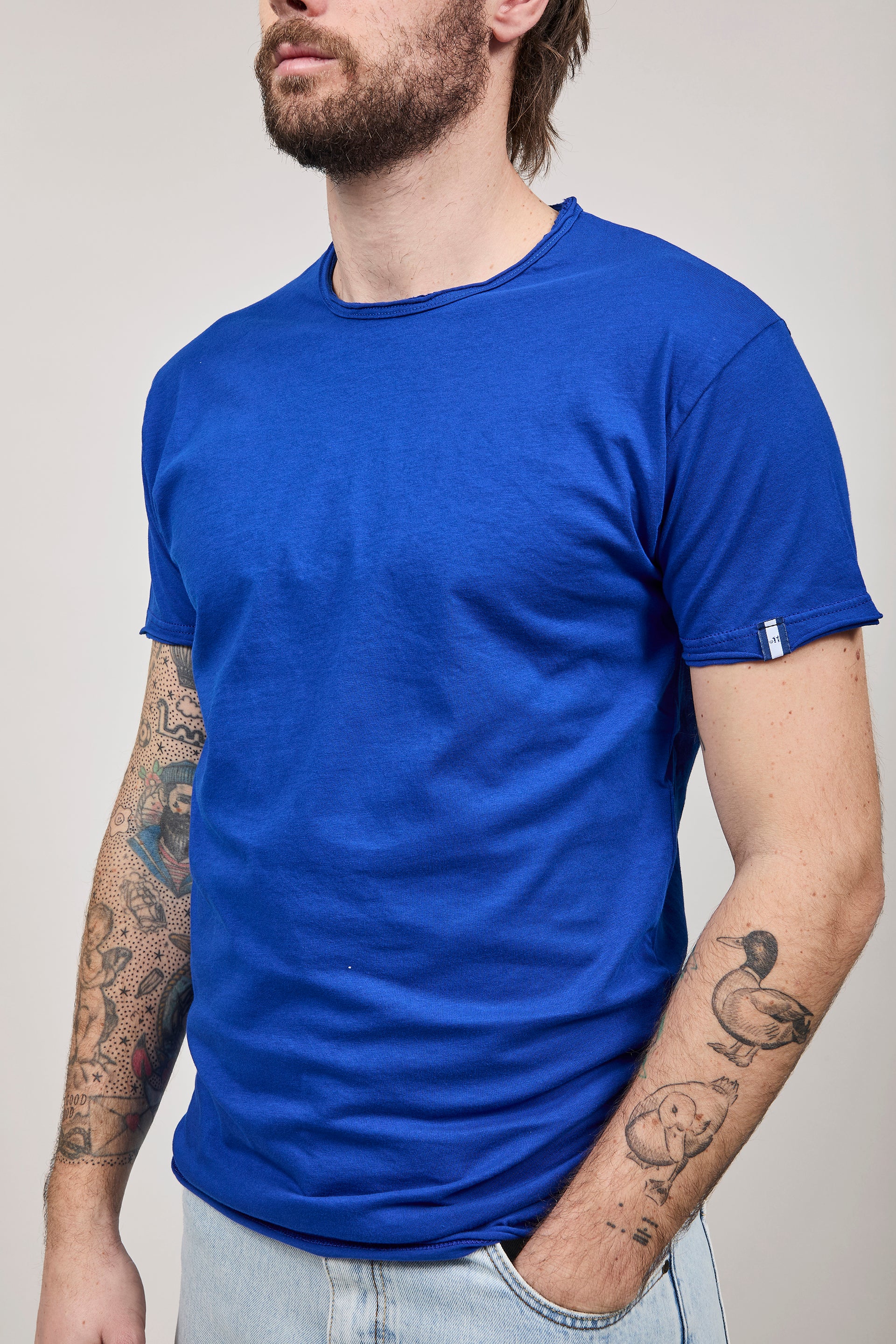 T-shirt basica Block Eleven Royal