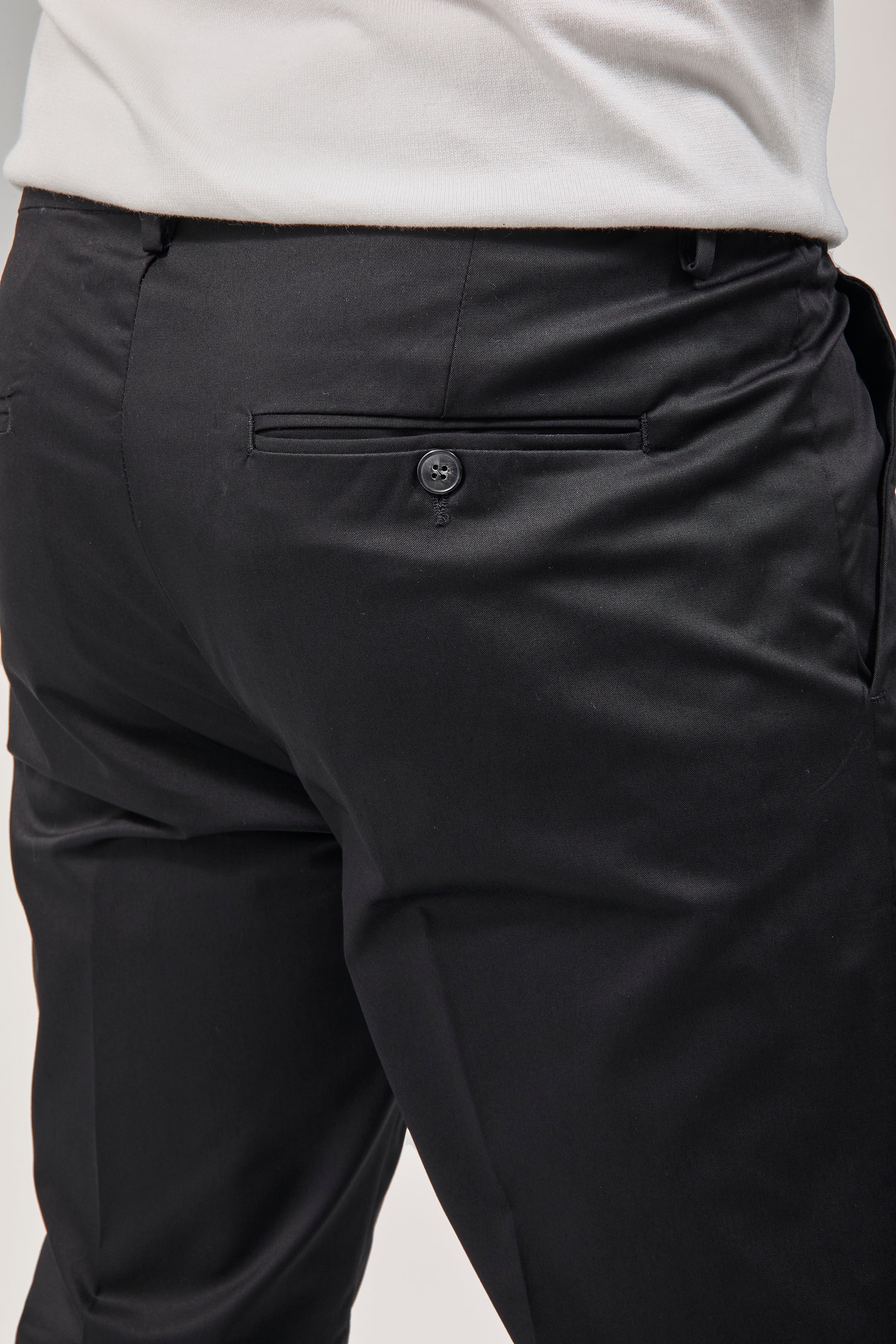 Pantalone Over-d Nero P40