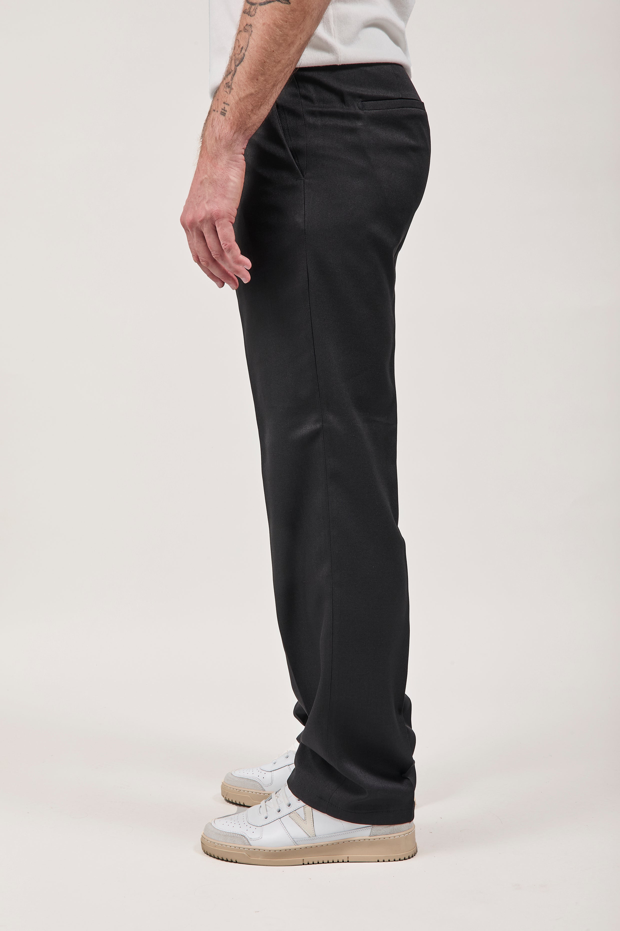 Pantalone Over-d Nero P44