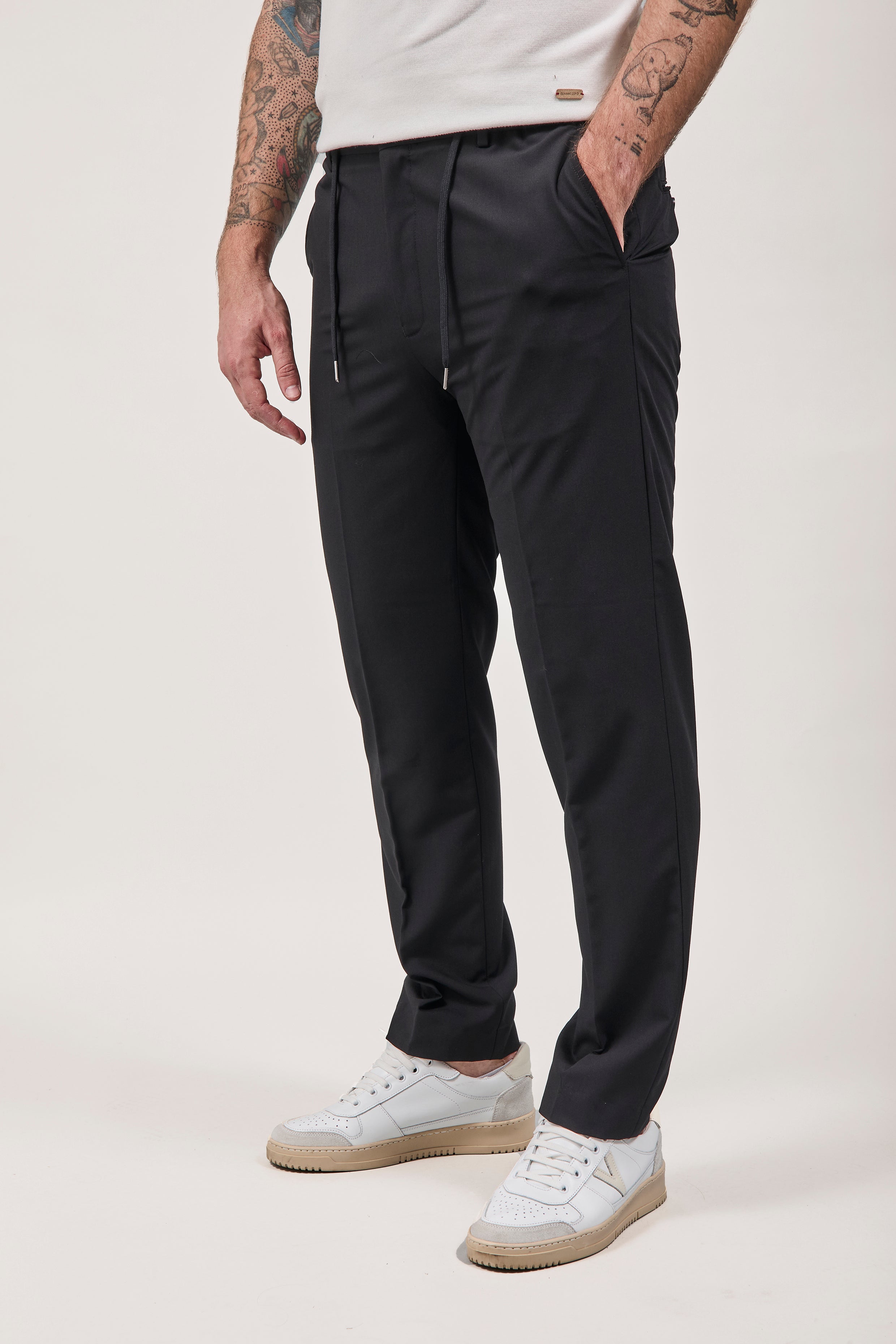 Pantalone Hamaki-ho Nero 1845