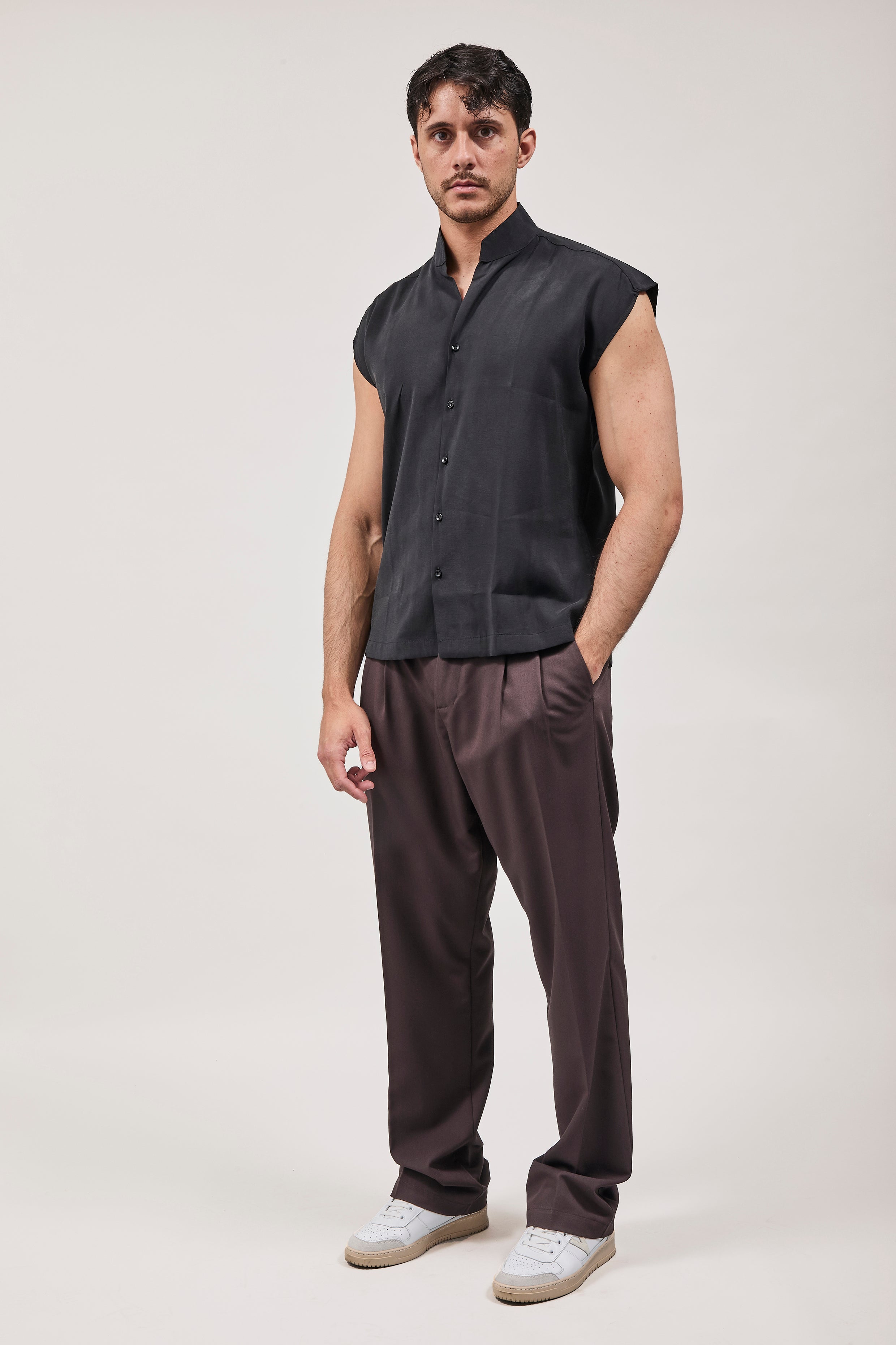 Camicia Over-d Nera C63