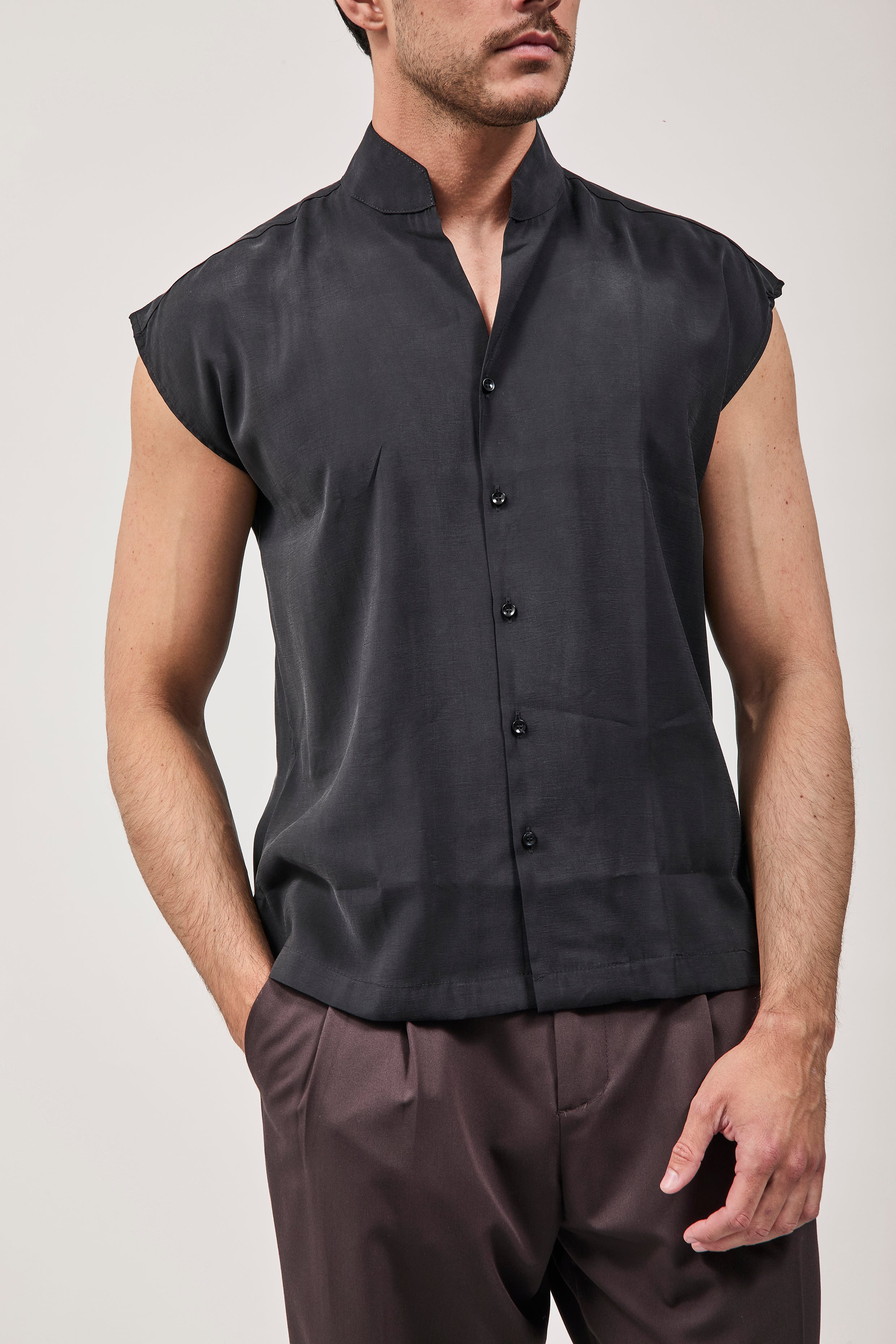 Camicia Over-d Nera C63