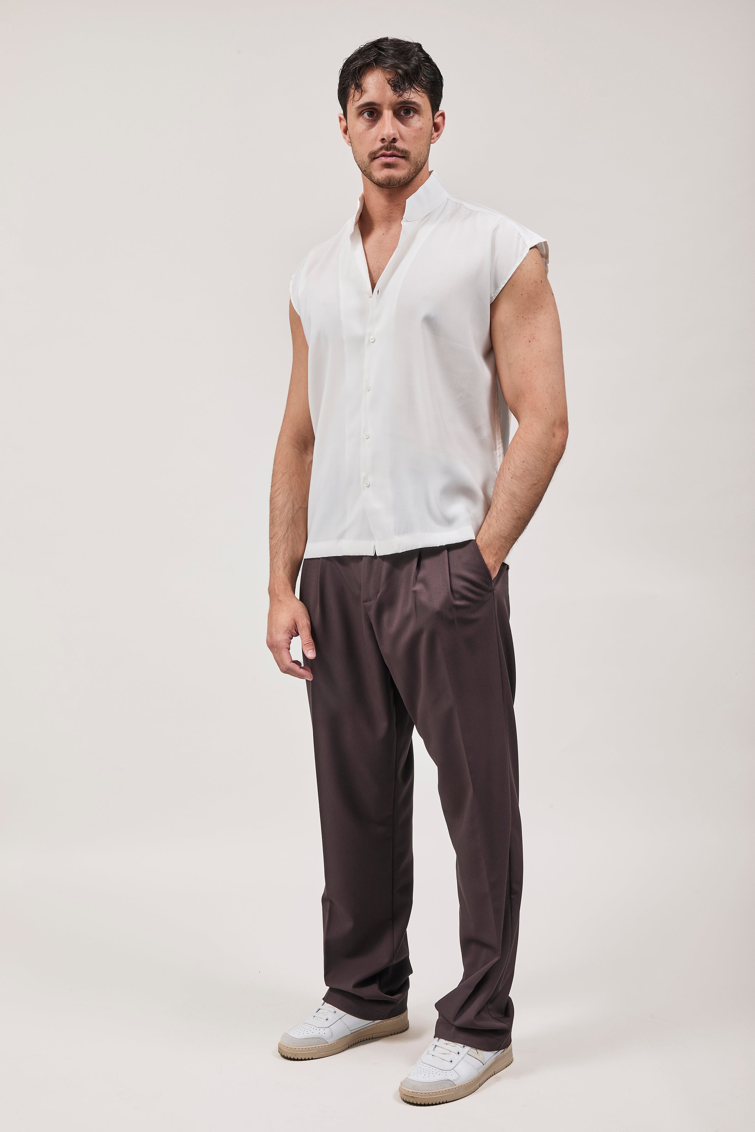Camicia Over-d Bianca C63