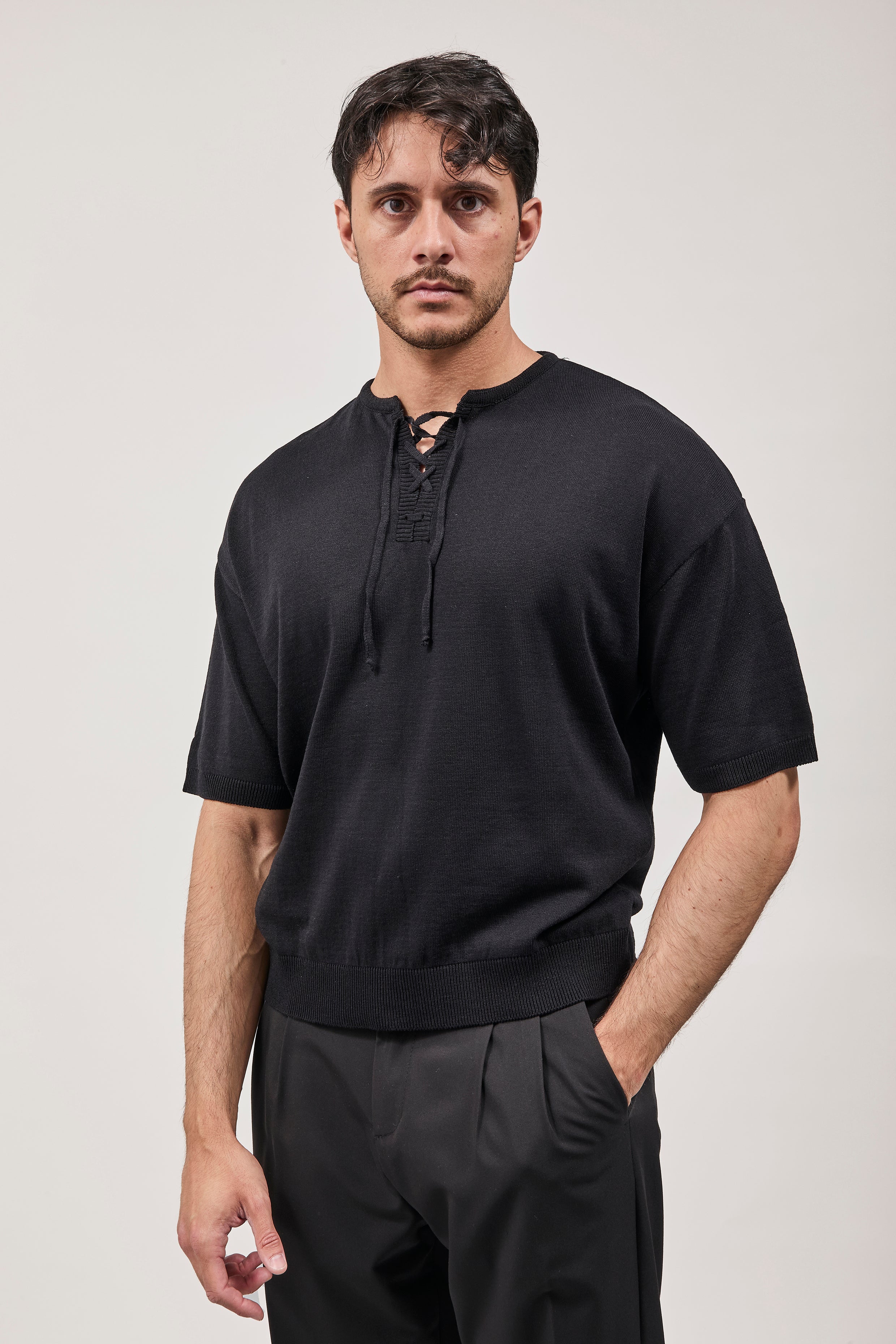Maglia NJB Laccetto Nera