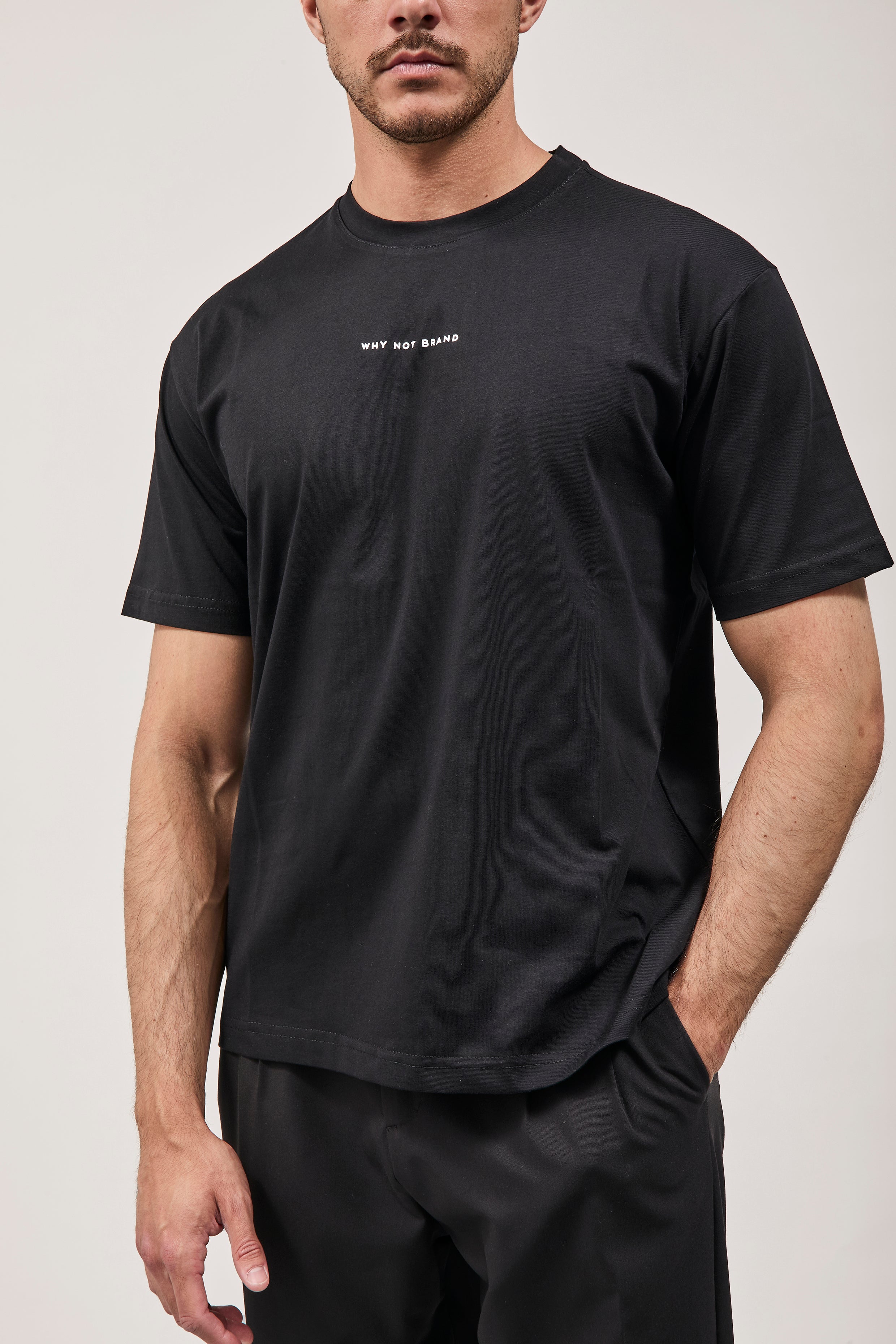 T-shirt Why Not Brand Small logo Nera
