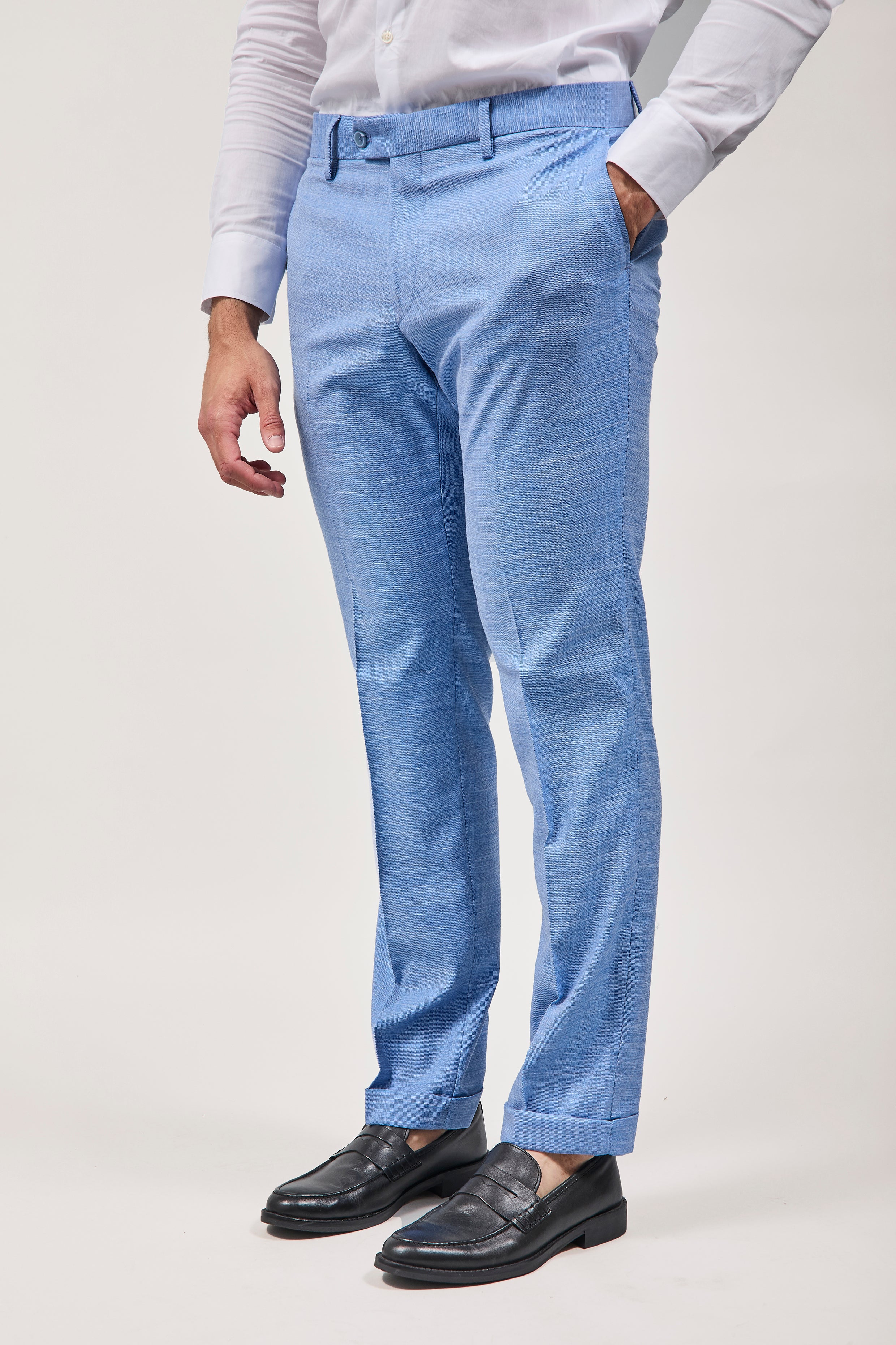 Pantalone V2 Fiammato Azzurro