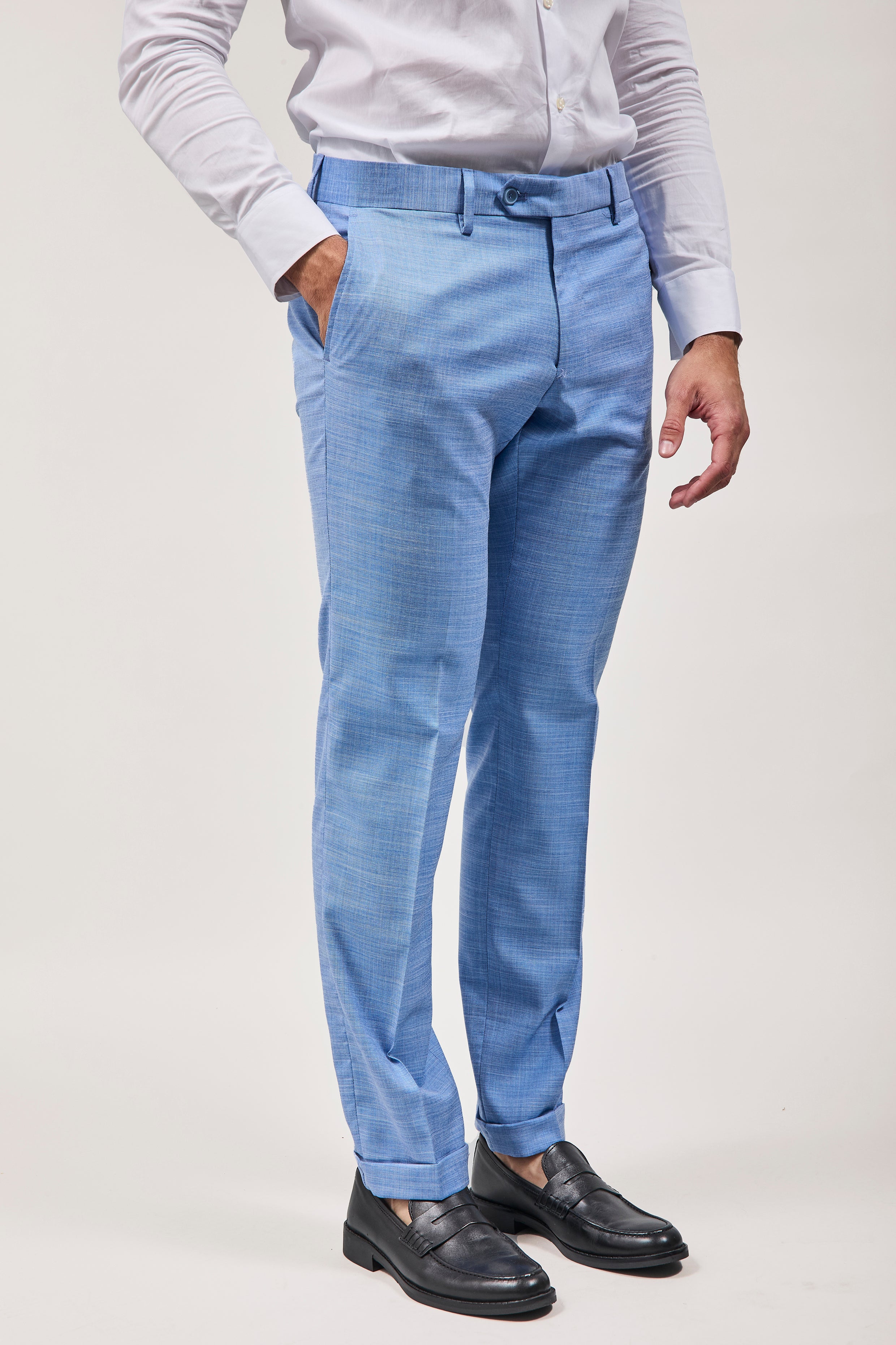 Pantalone V2 Fiammato Azzurro