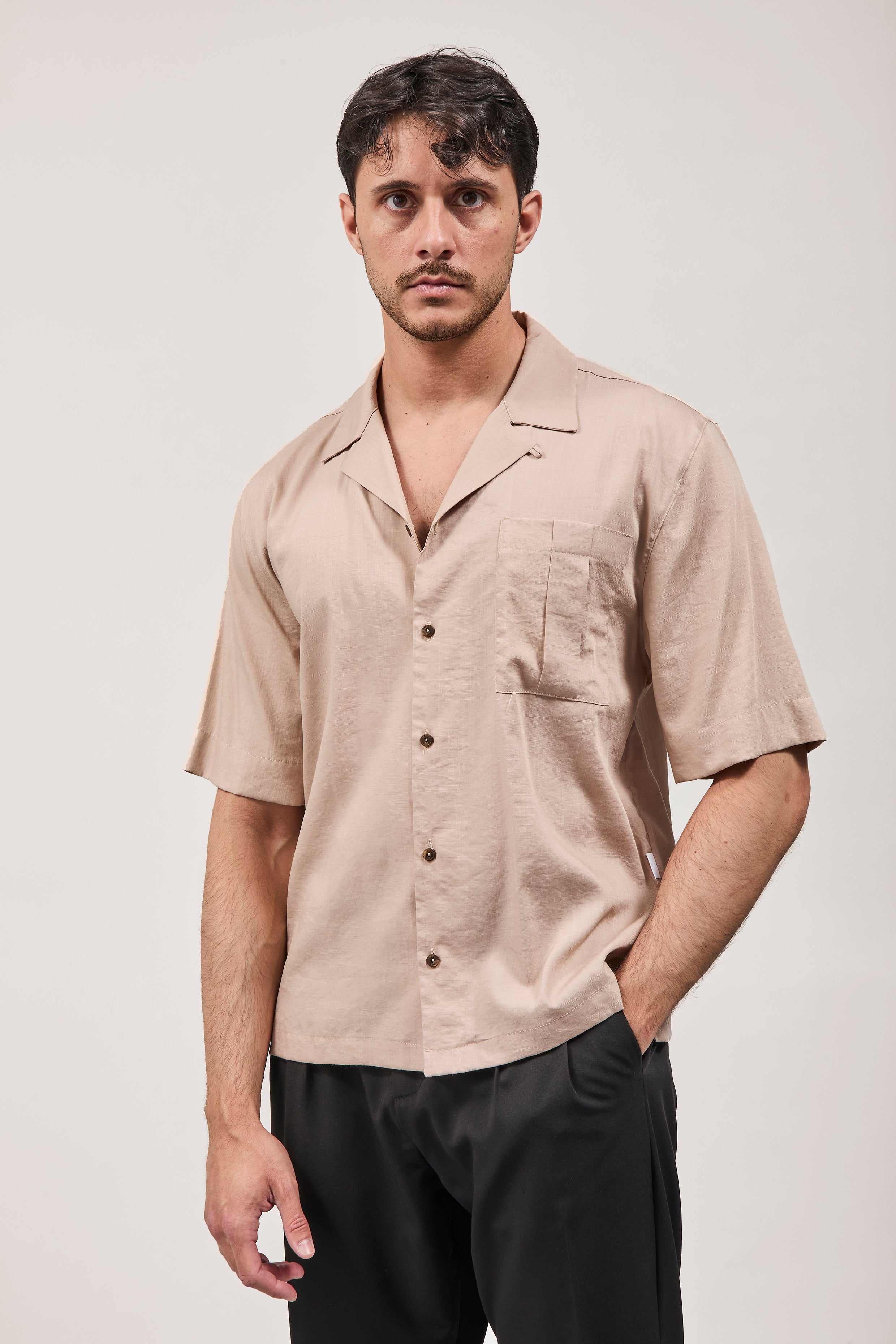 Camicia Alta Tensione Vela Sabbia