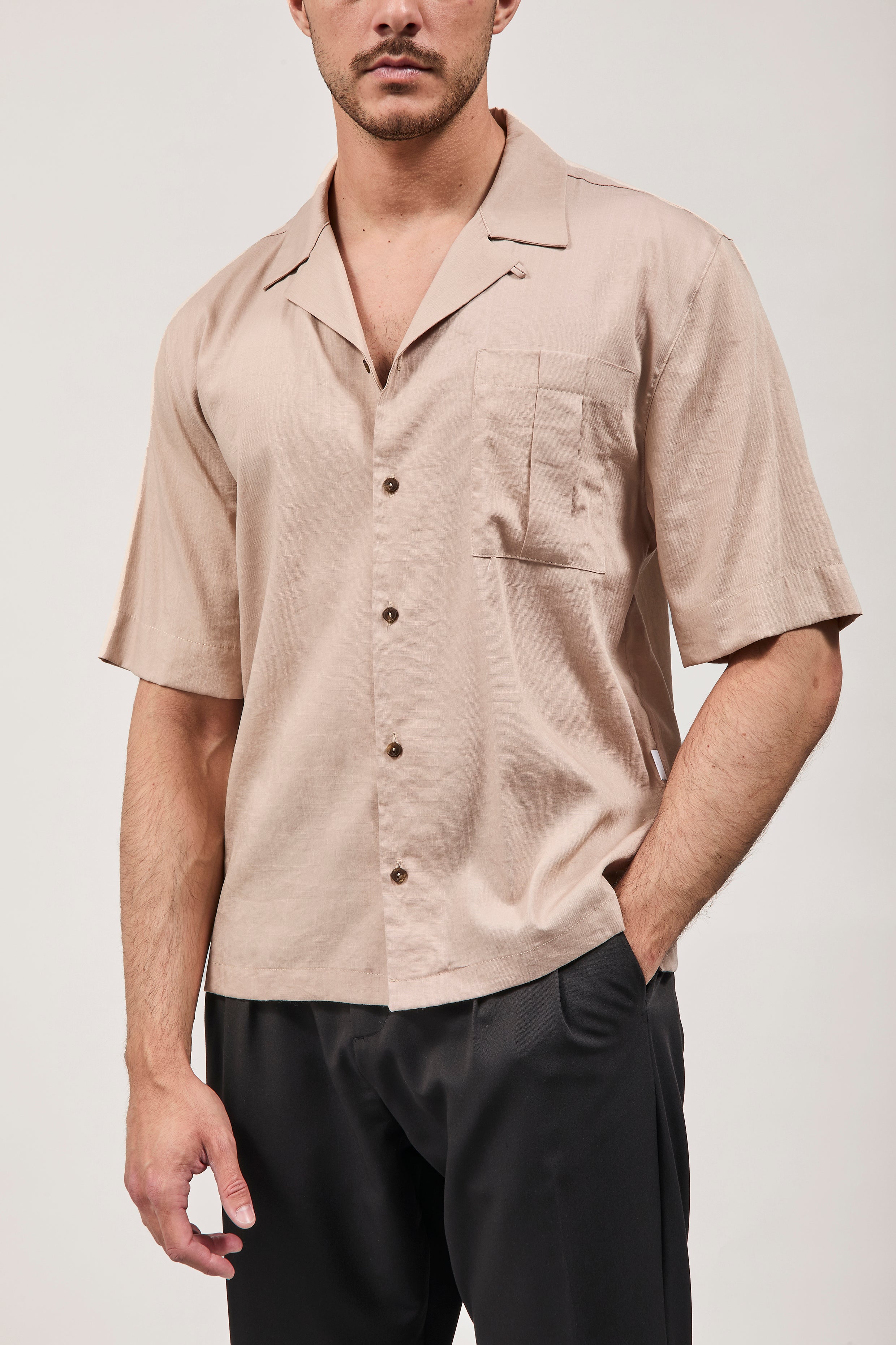 Camicia Alta Tensione Vela Sabbia