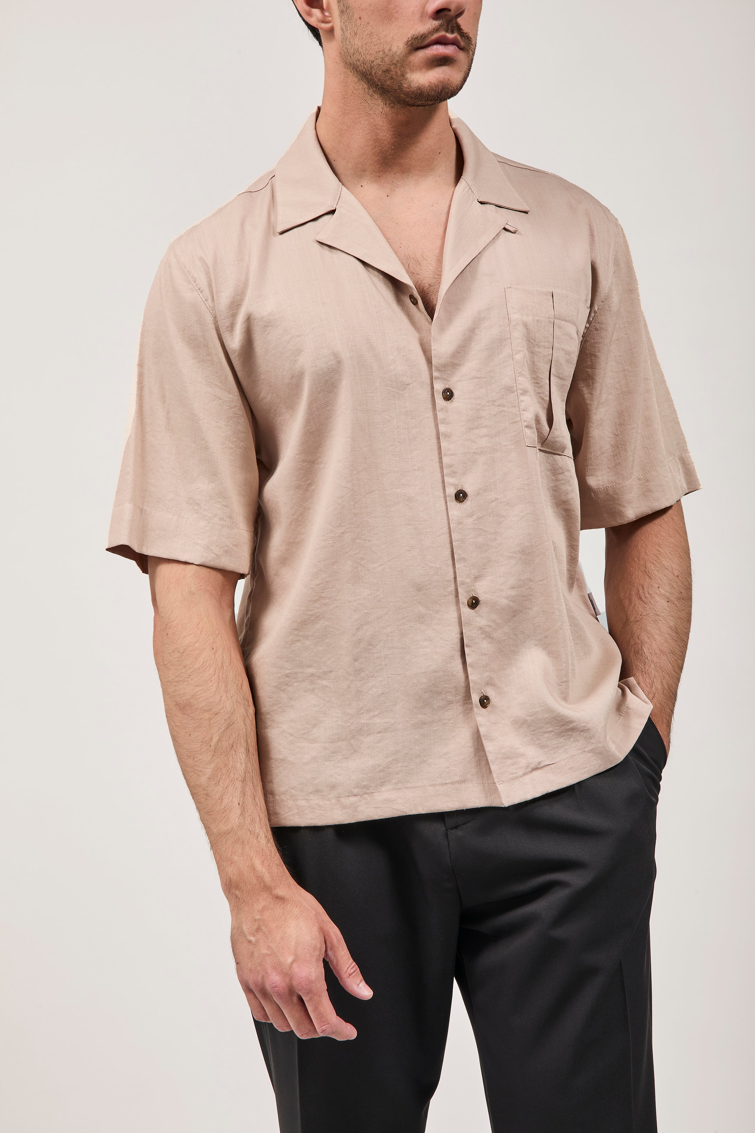 Camicia Alta Tensione Vela Sabbia