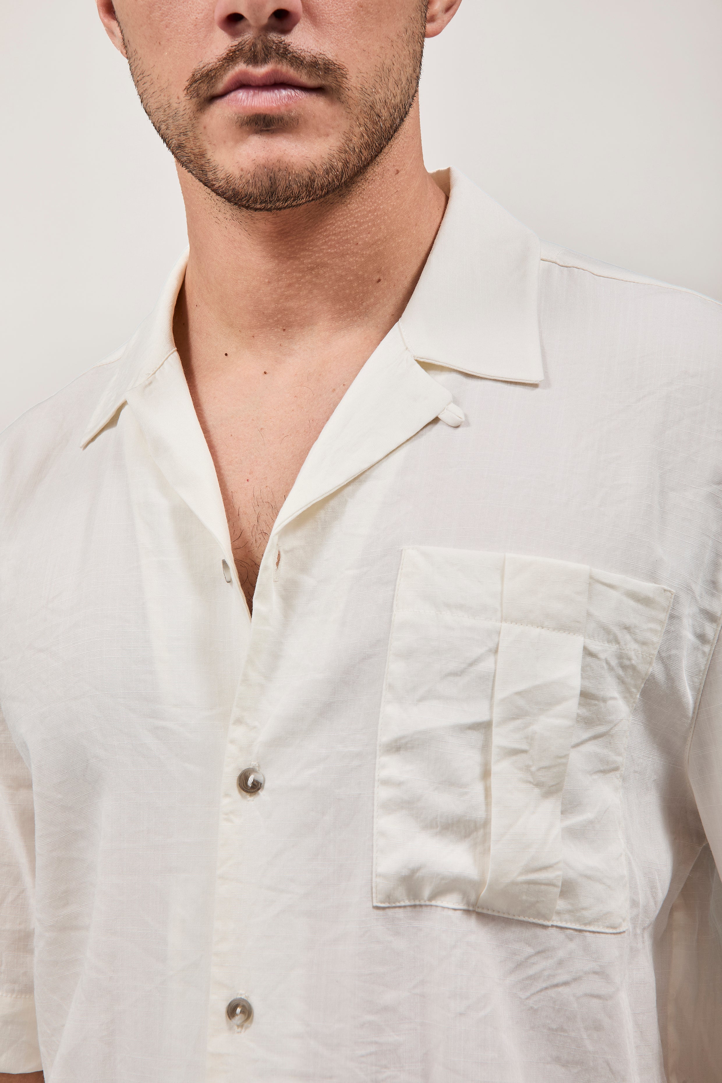 Camicia Alta Tensione Vela Panna