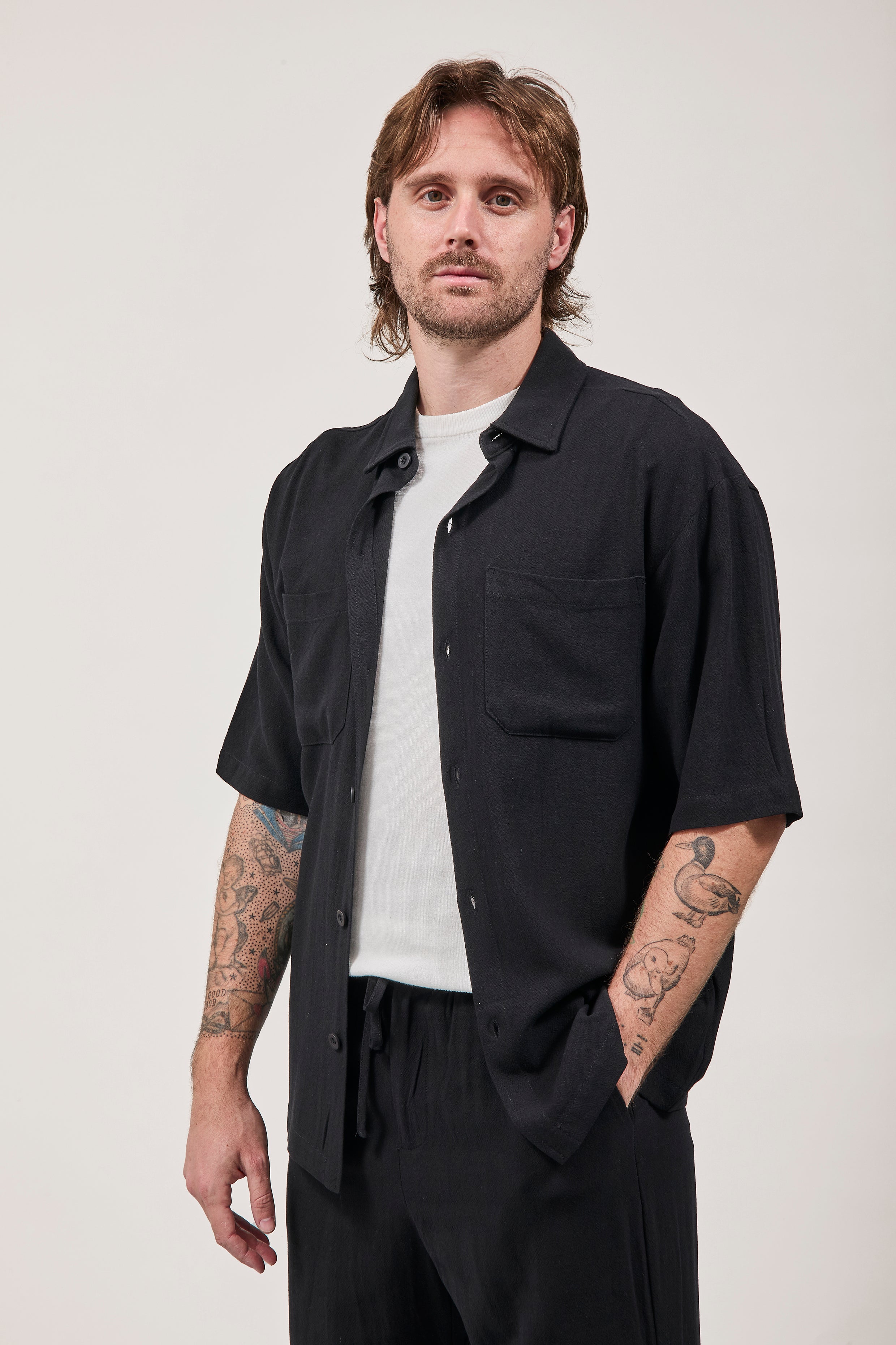 Camicia Imperial Nero Sara