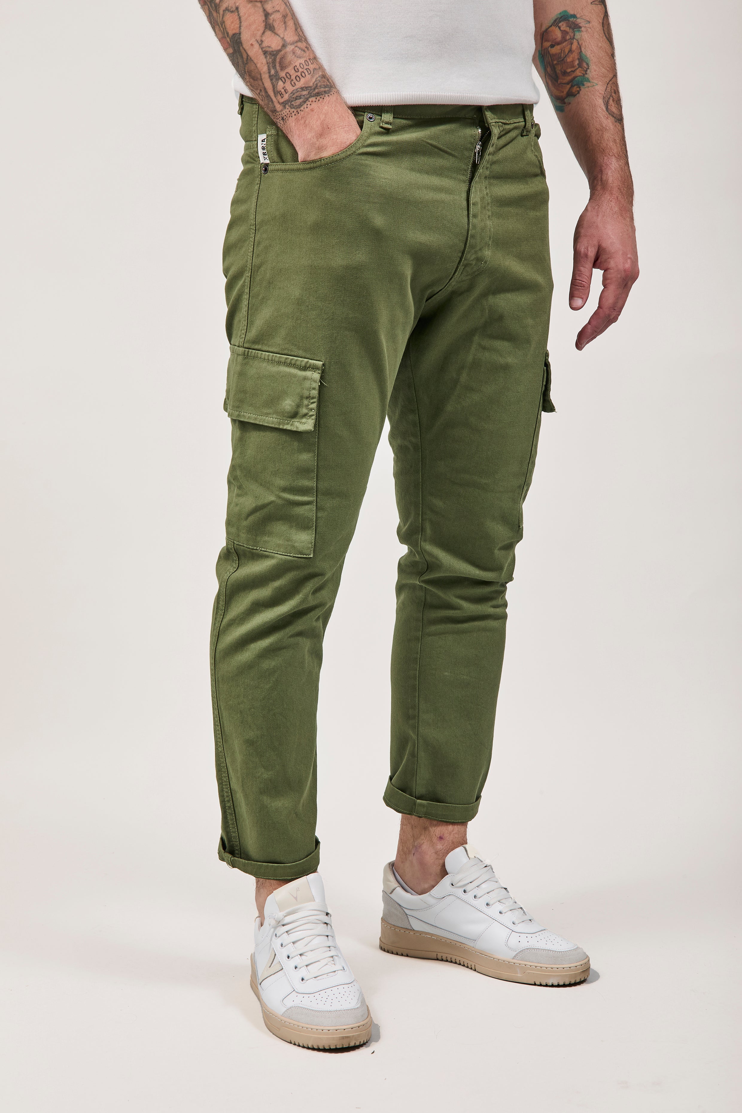 Pantalone Berna Bull Tasconato Militare