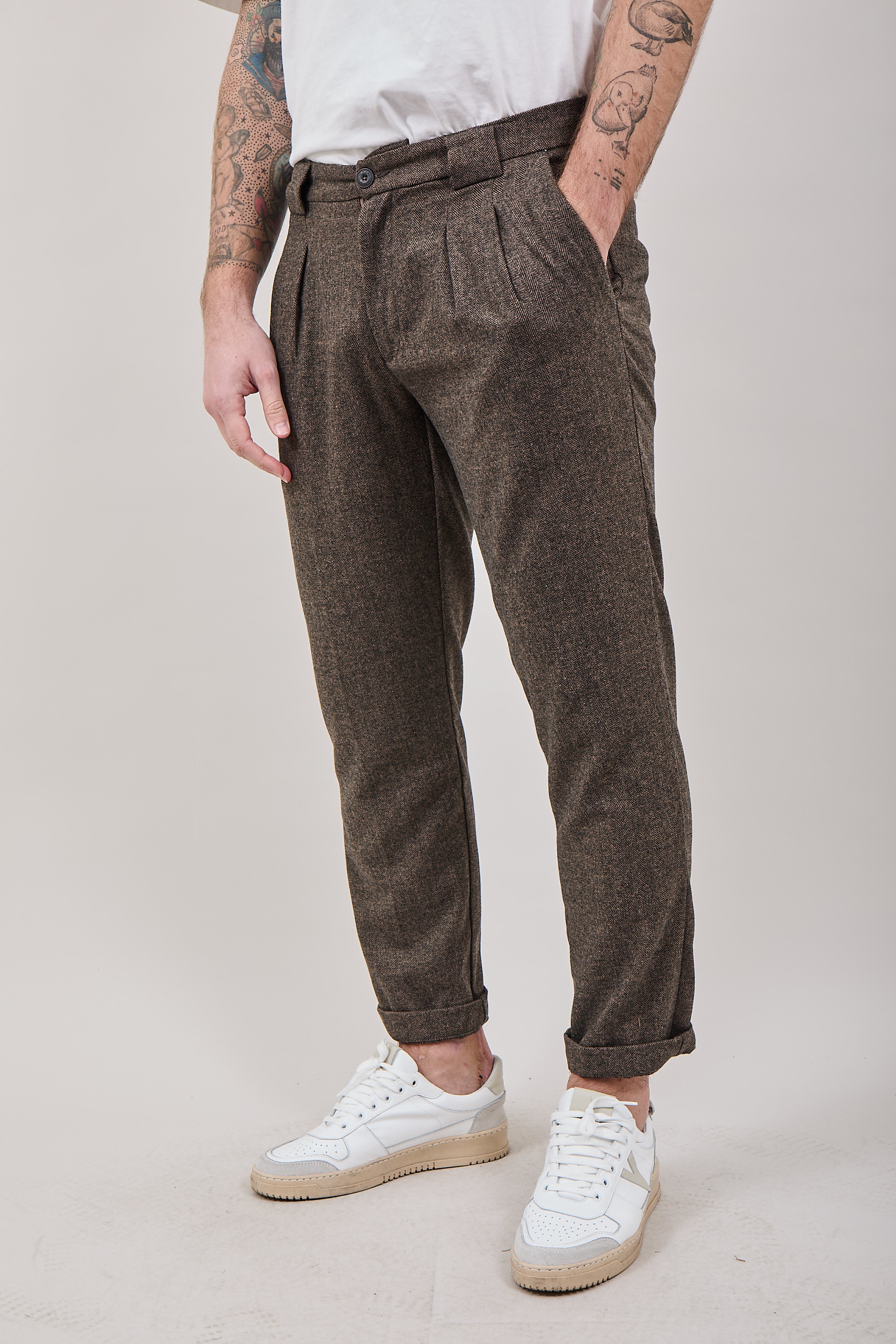 Pantalone Imperial Spigato Moro 310