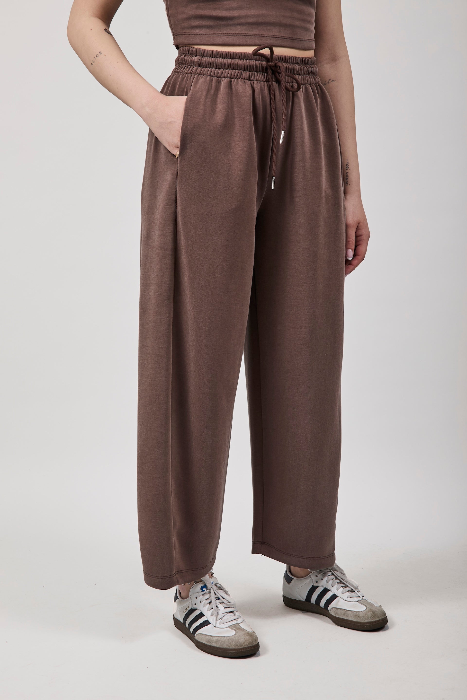 Pantalone Berna Modal Moka