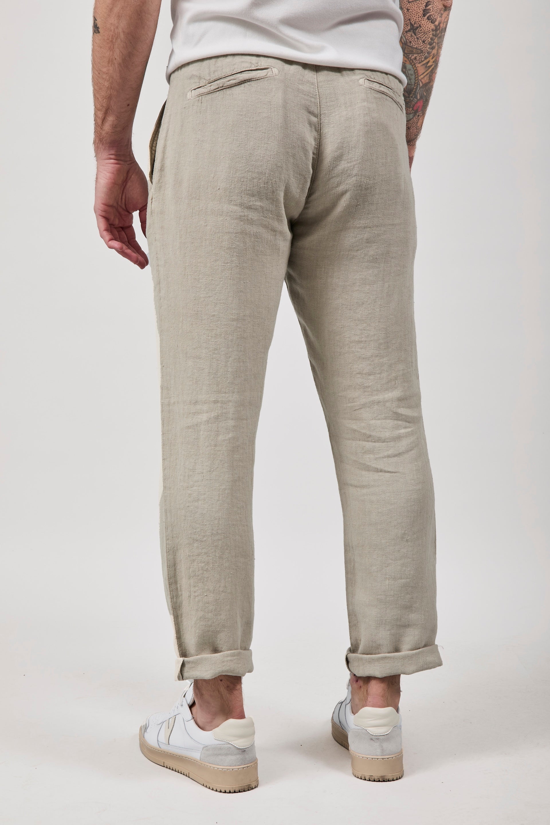 Pantalaccio Pont Chippewa Lino Sabbia