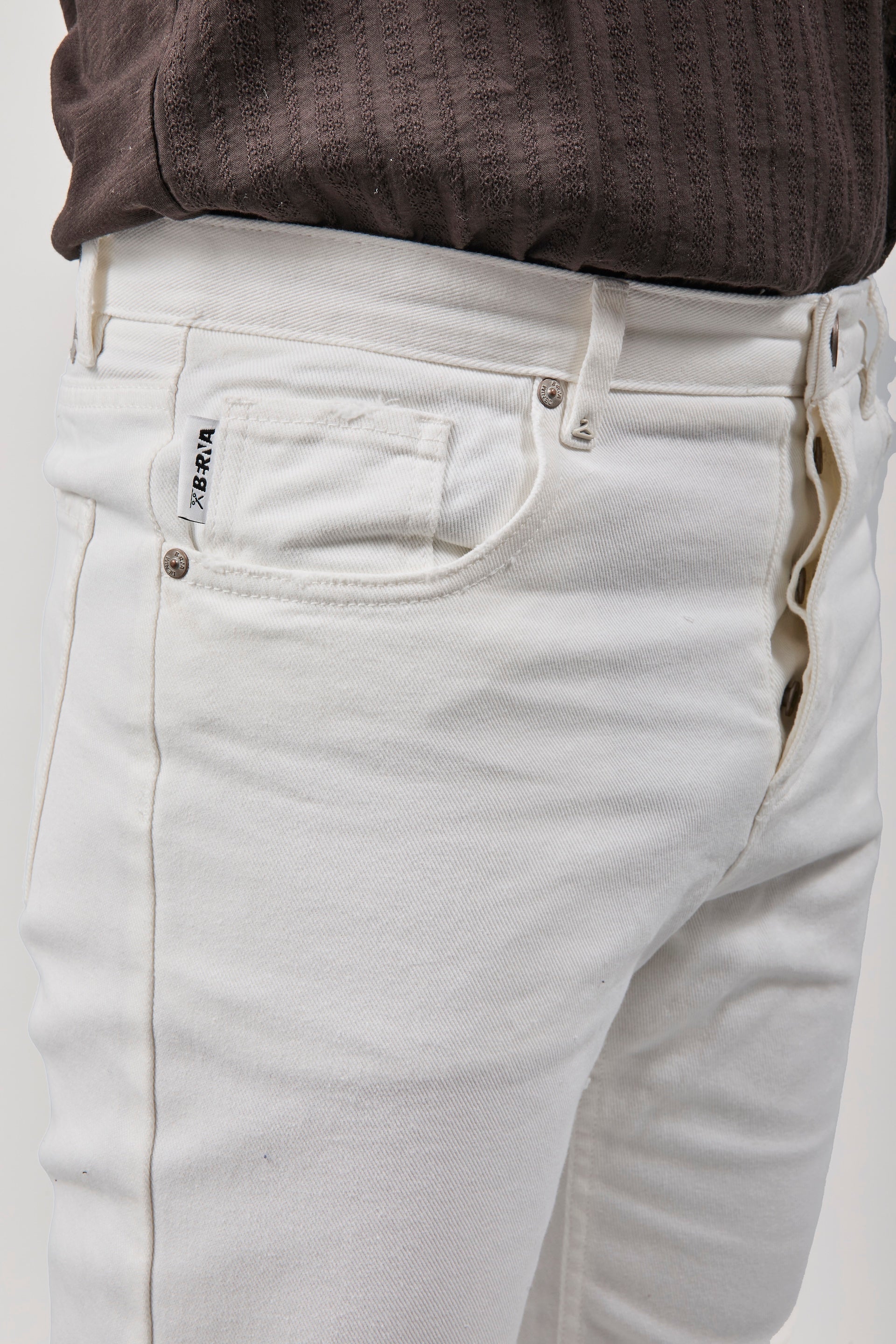 Jeans Berna Bull Bianco 274
