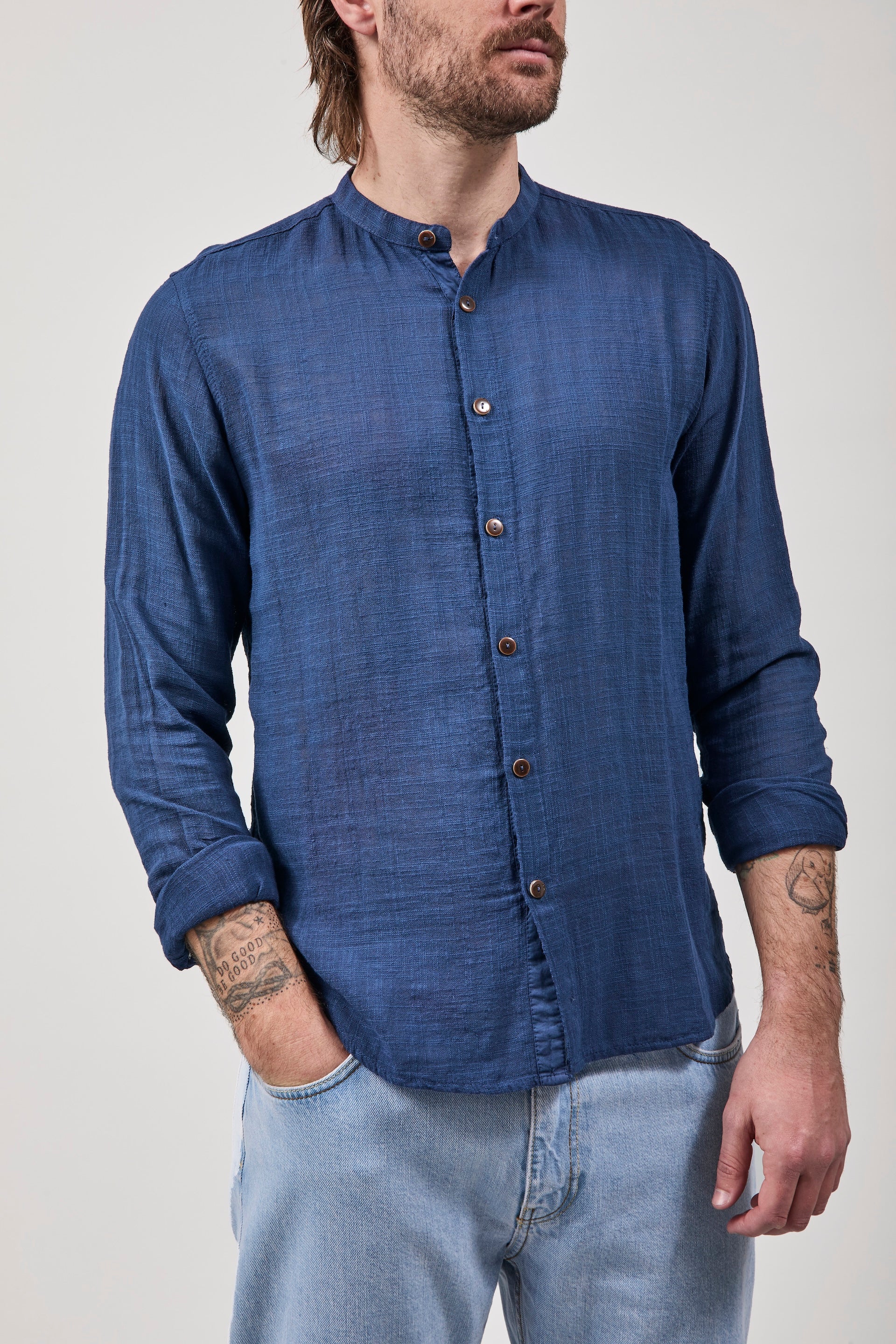 Camicia Imperial Blu 3417