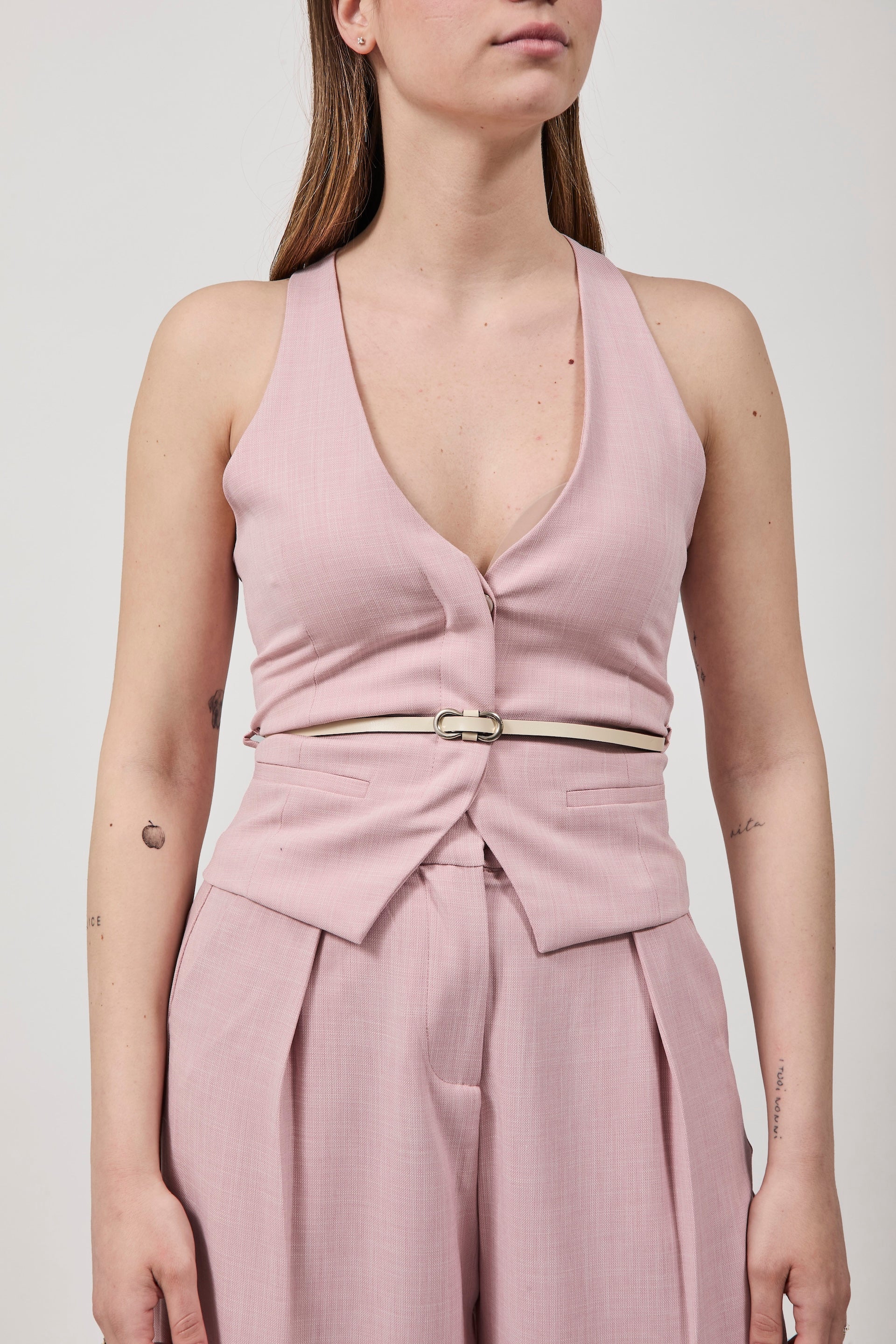 Gilet Gianni Lupo Rosa 7020