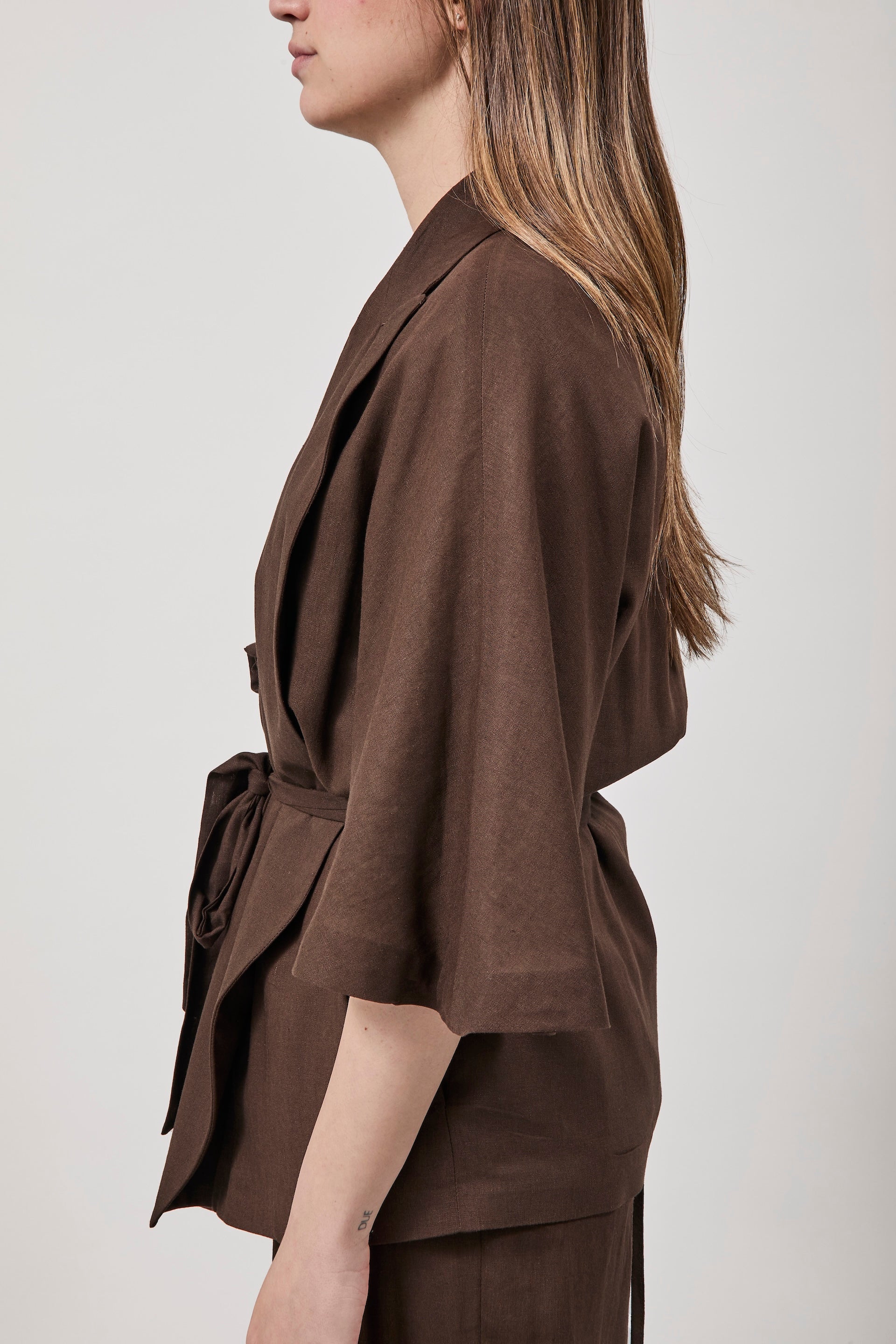 Giacca Kimono Berna Lino Moro