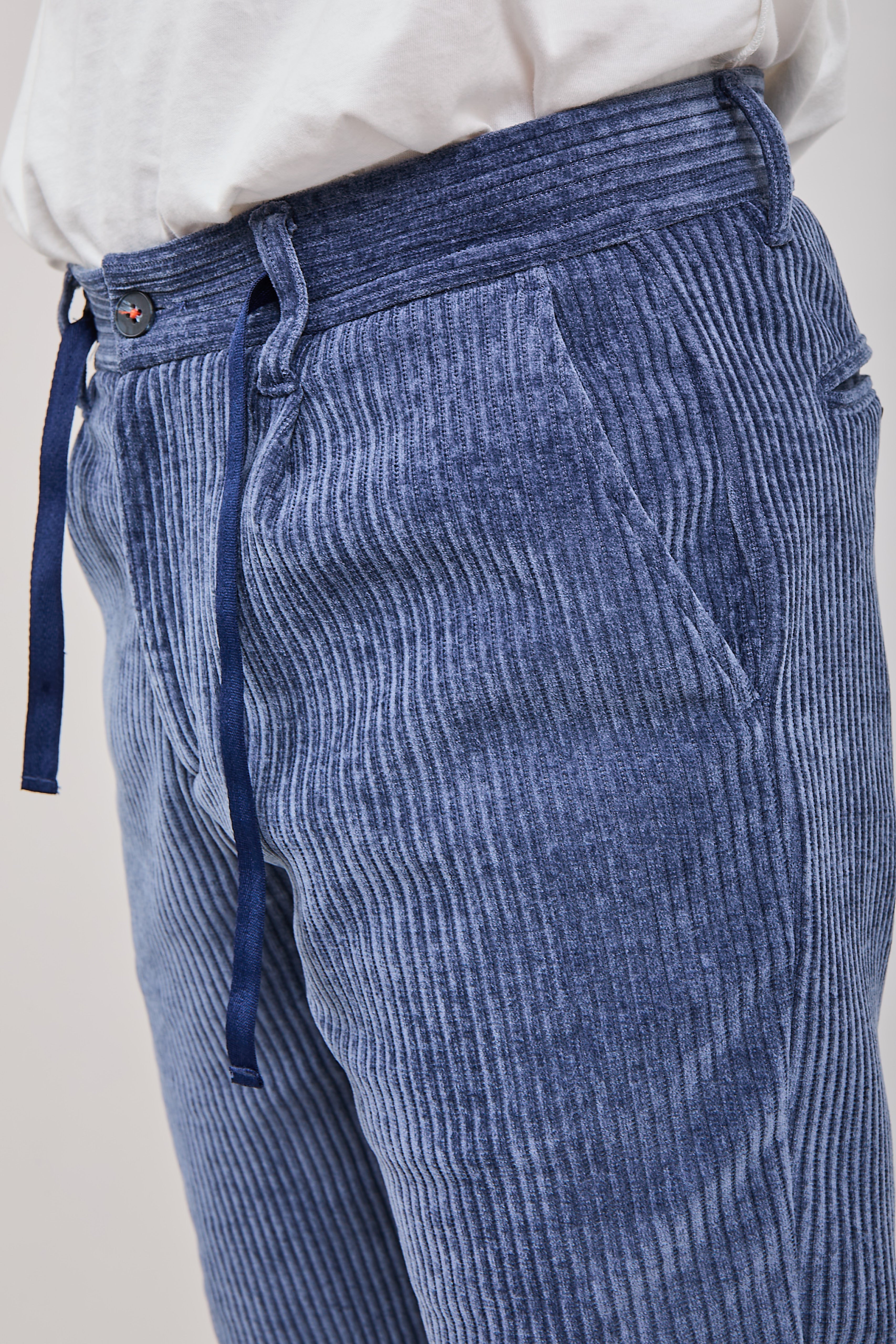 Pantalone velluto Berna polsino 117 Jeans