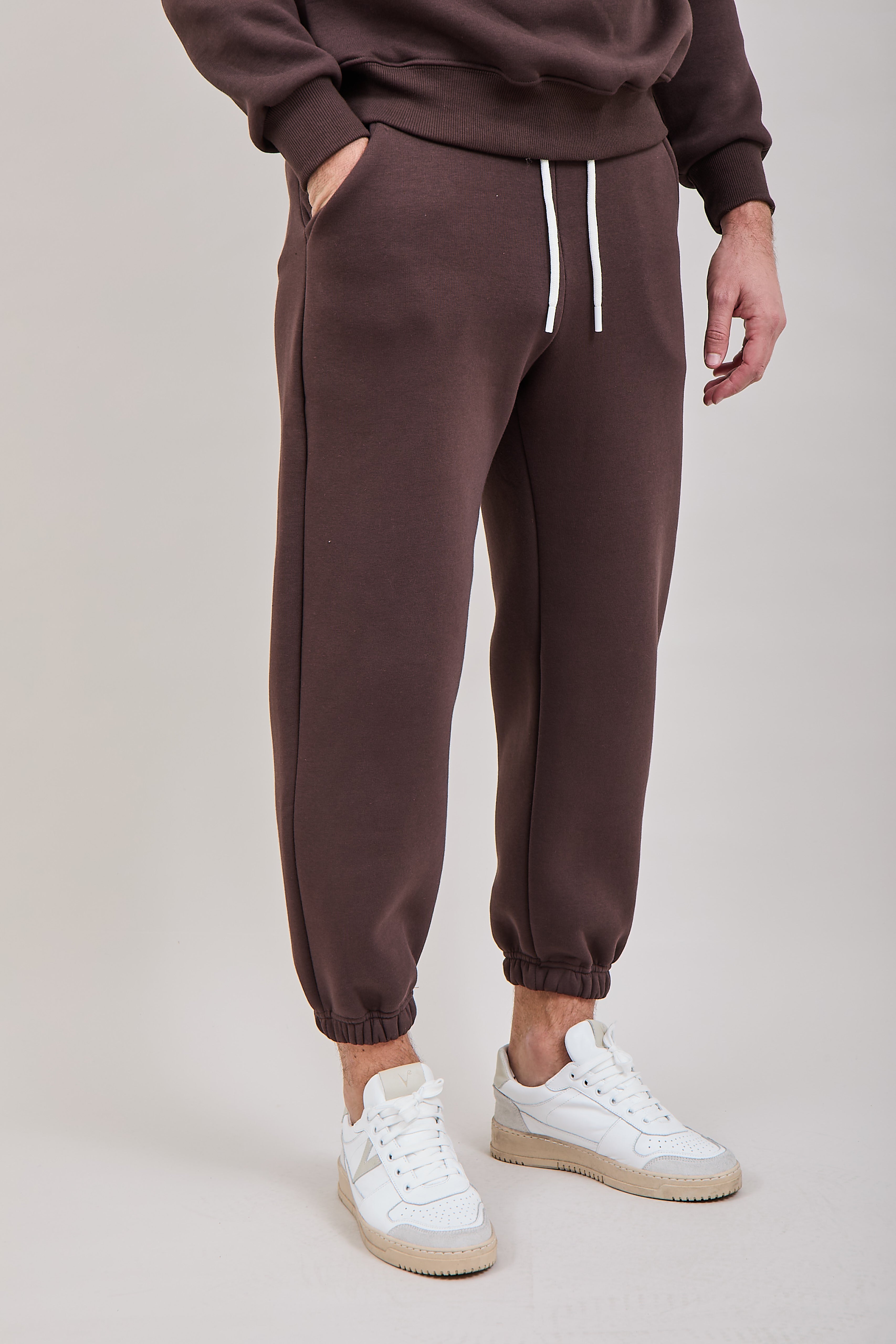 Pantalone Berna Felpa Moro 221