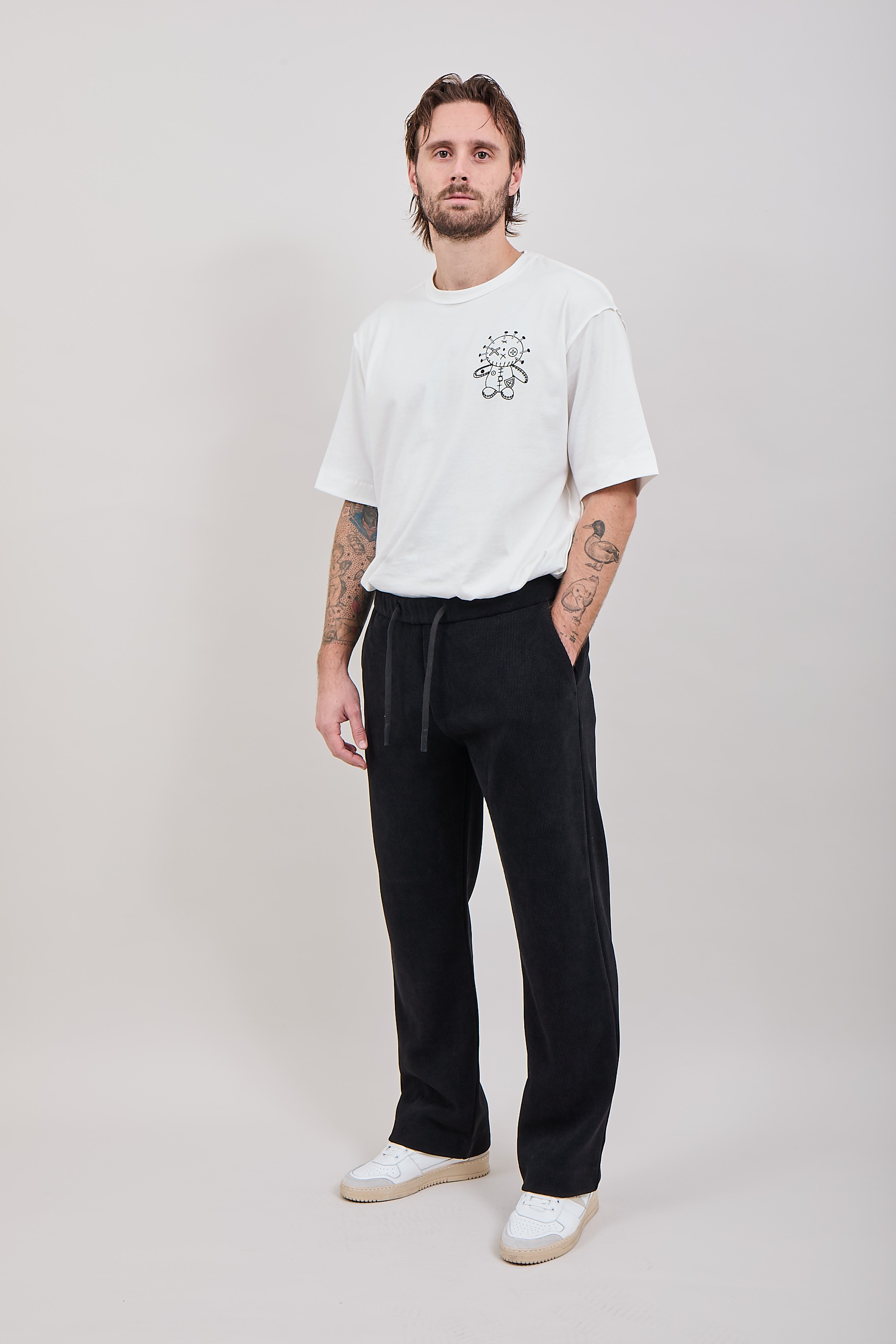 Pantalaccio Over-d Velluto Nero P25