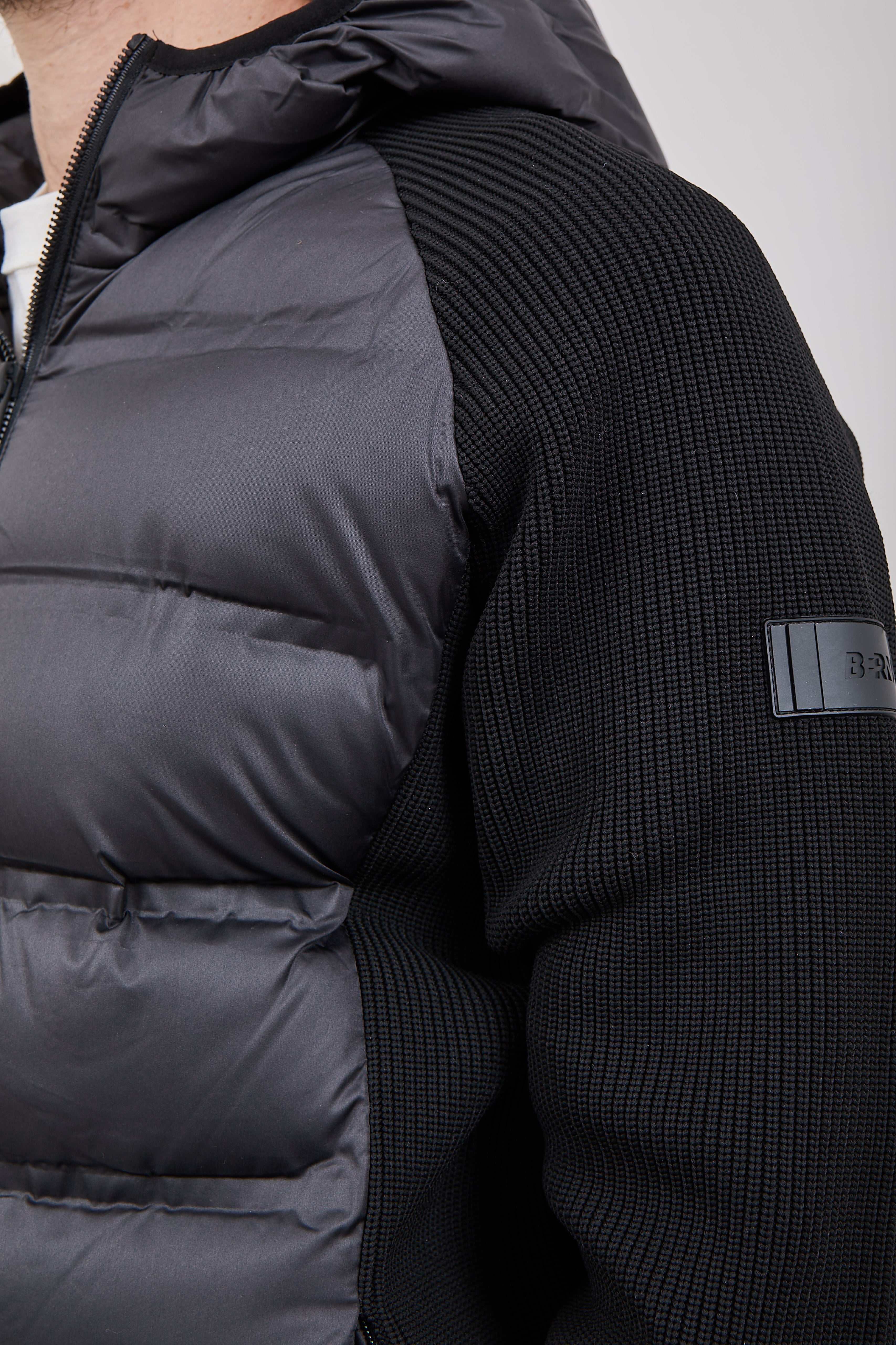 Piumino Berna Combinato Nero