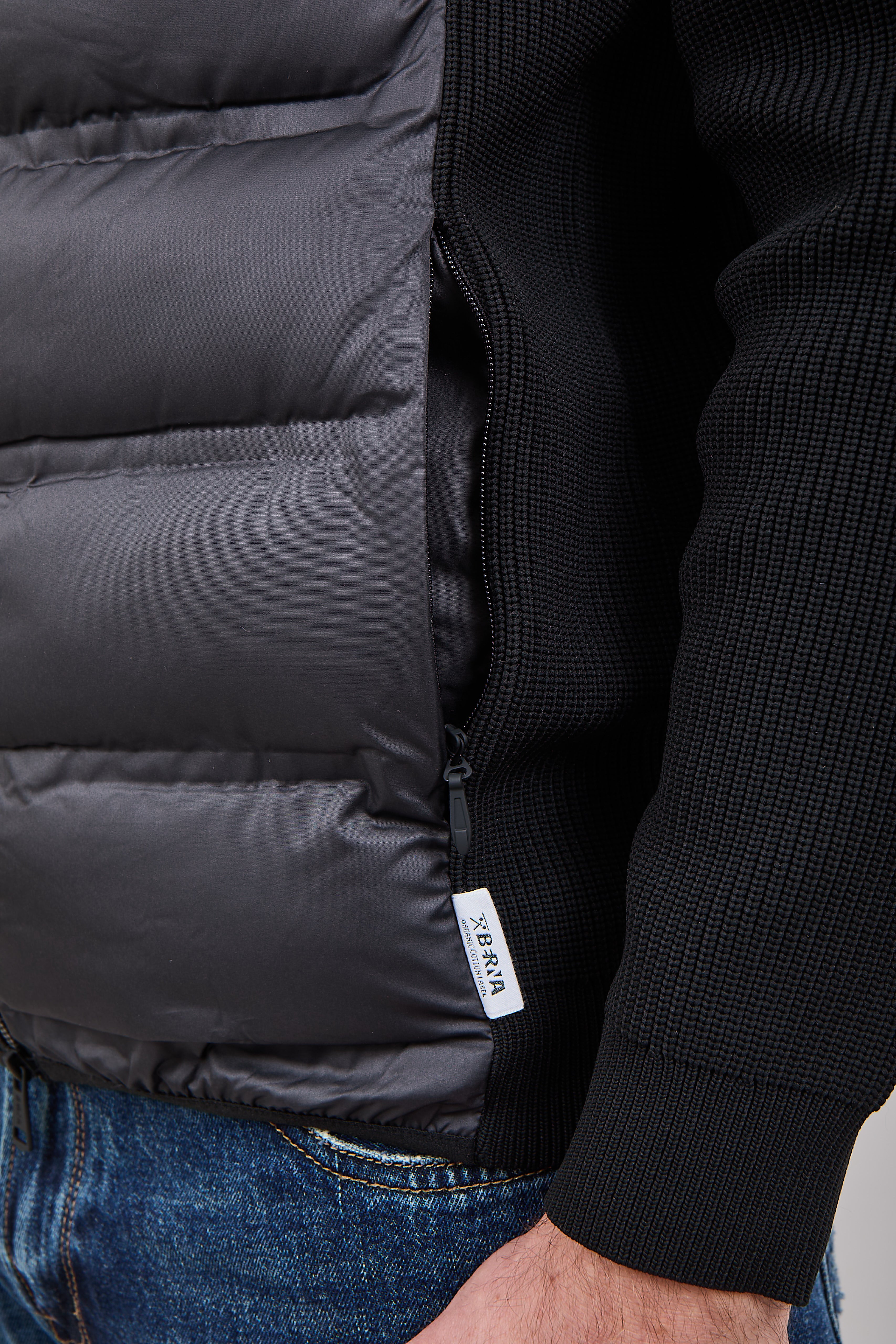 Piumino Berna Combinato Nero