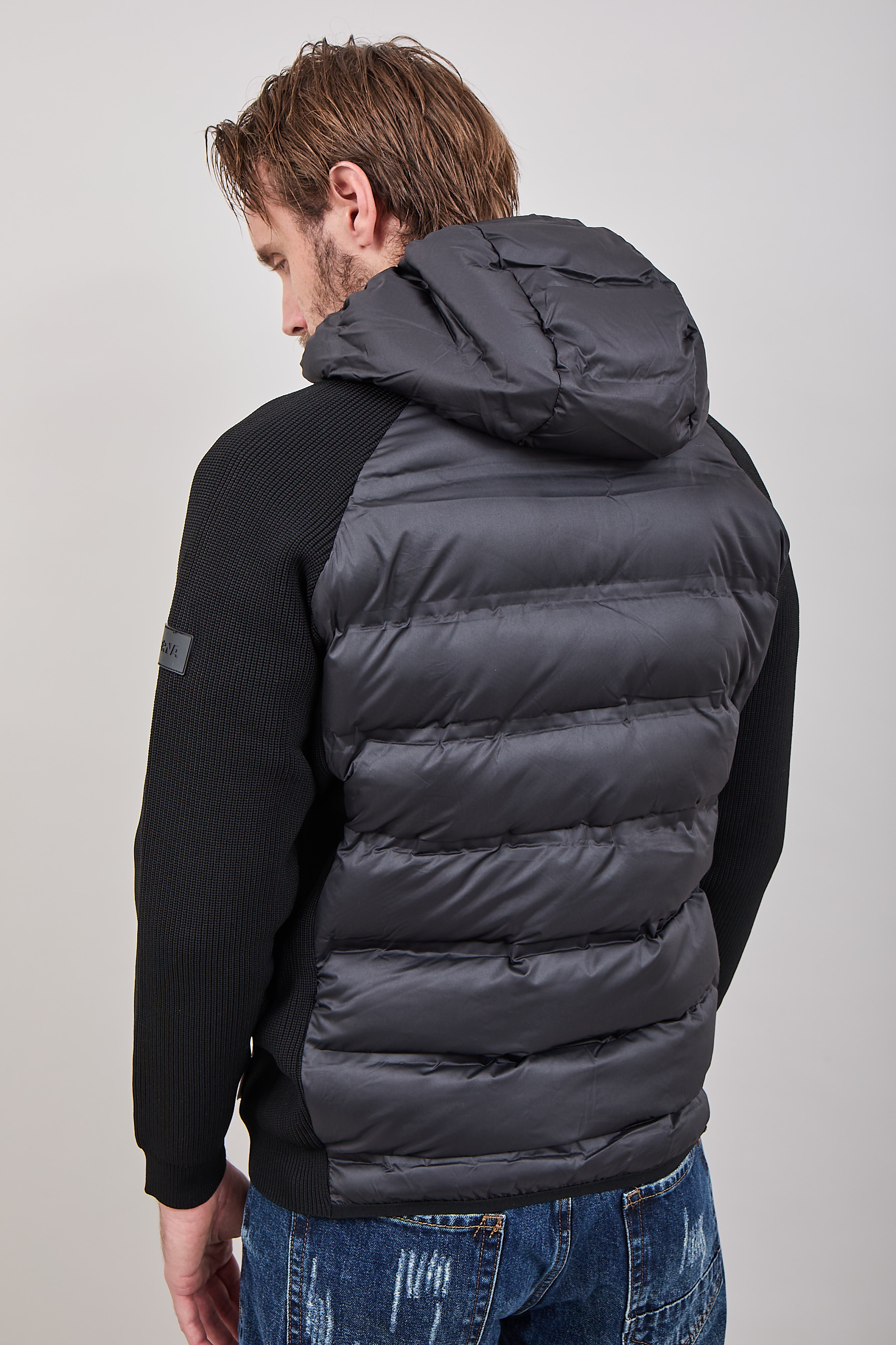 Piumino Berna Combinato Nero