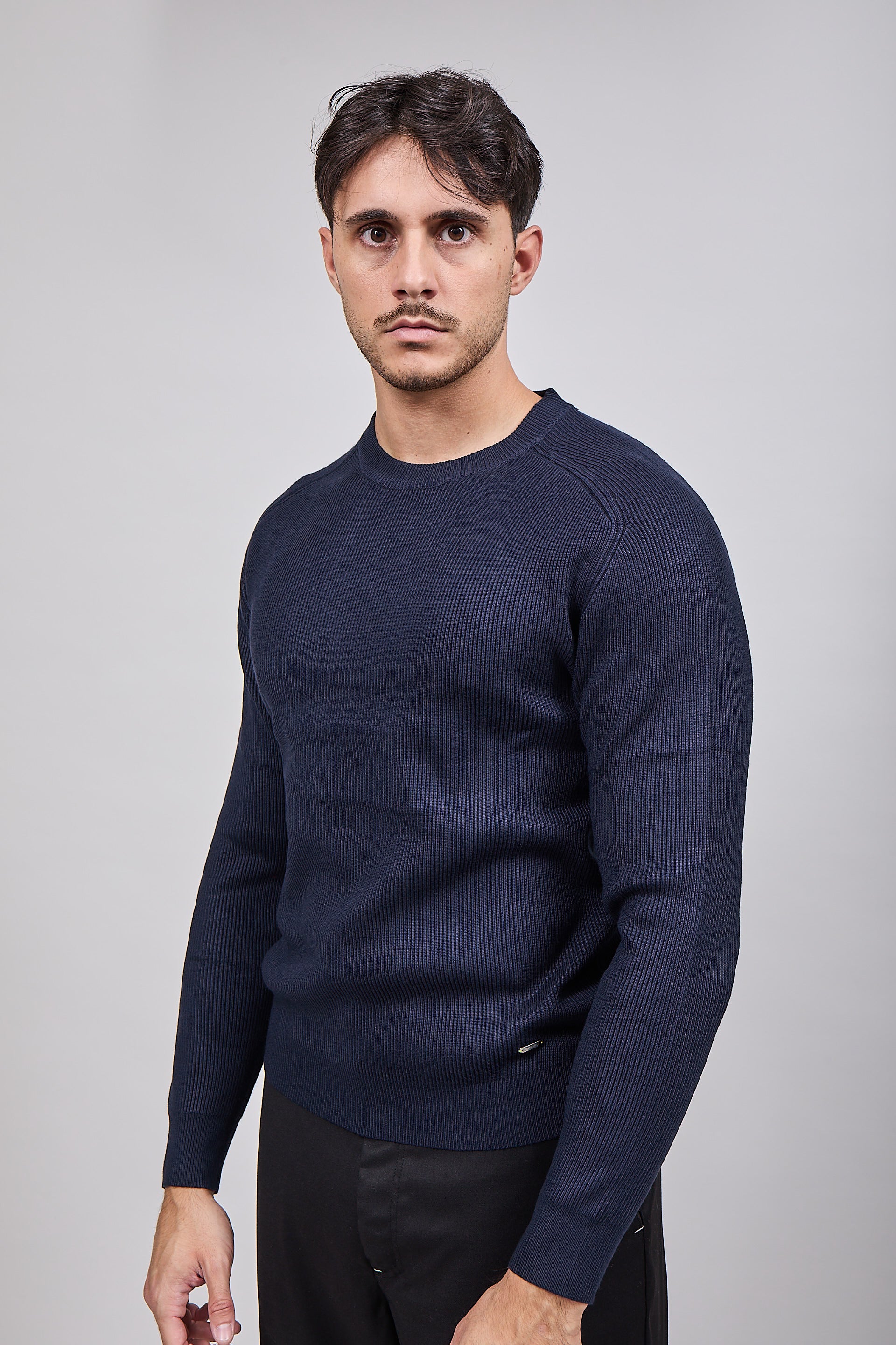 Maglione Gianni Lupo Blu 35213
