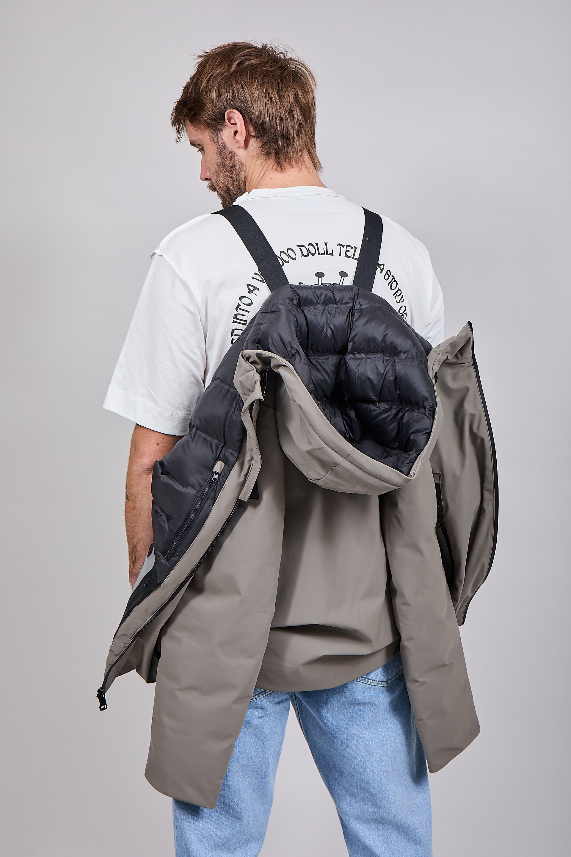 Giubbotto Gianni Lupo 5069 Fango