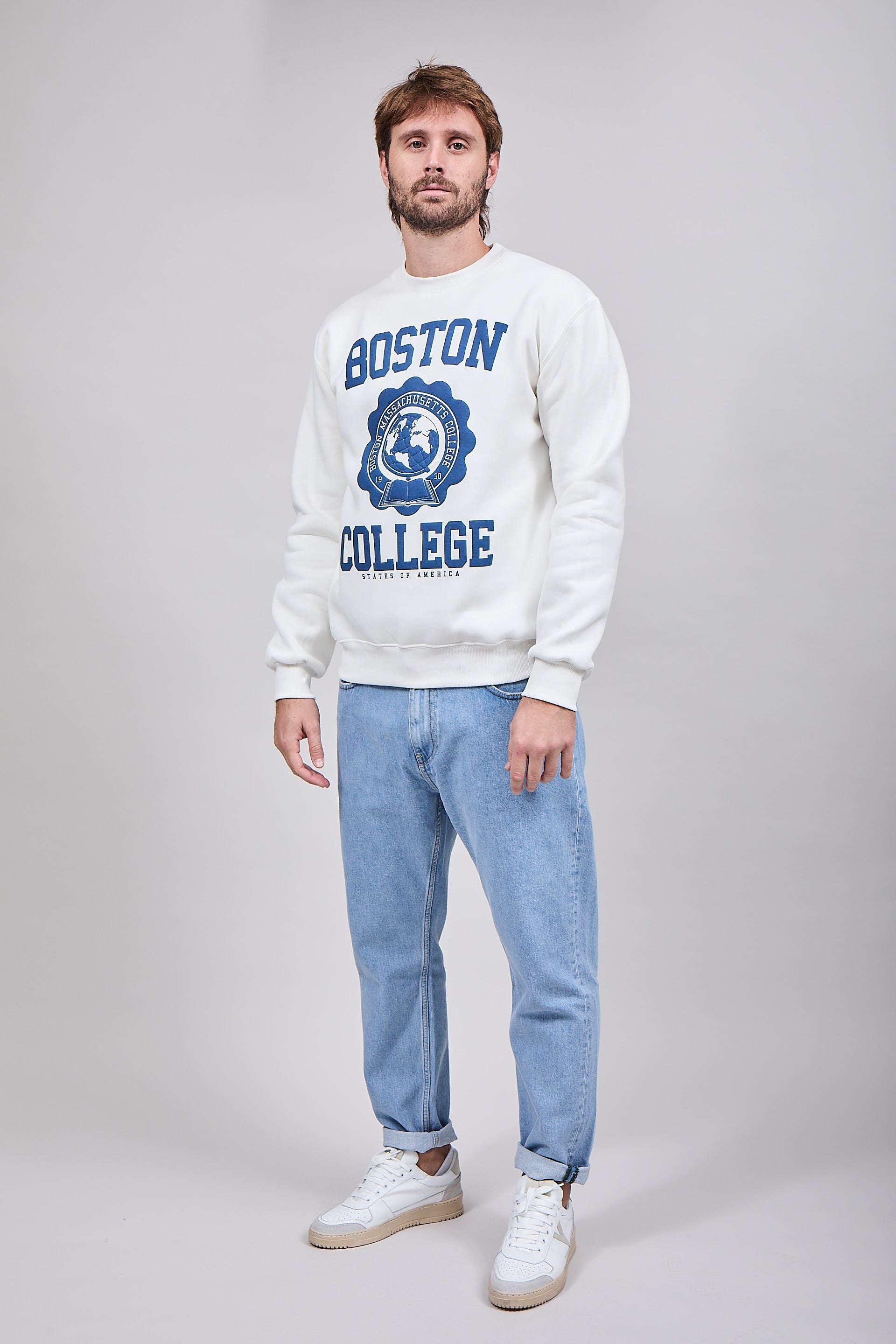 Felpa Berna Boston Panna