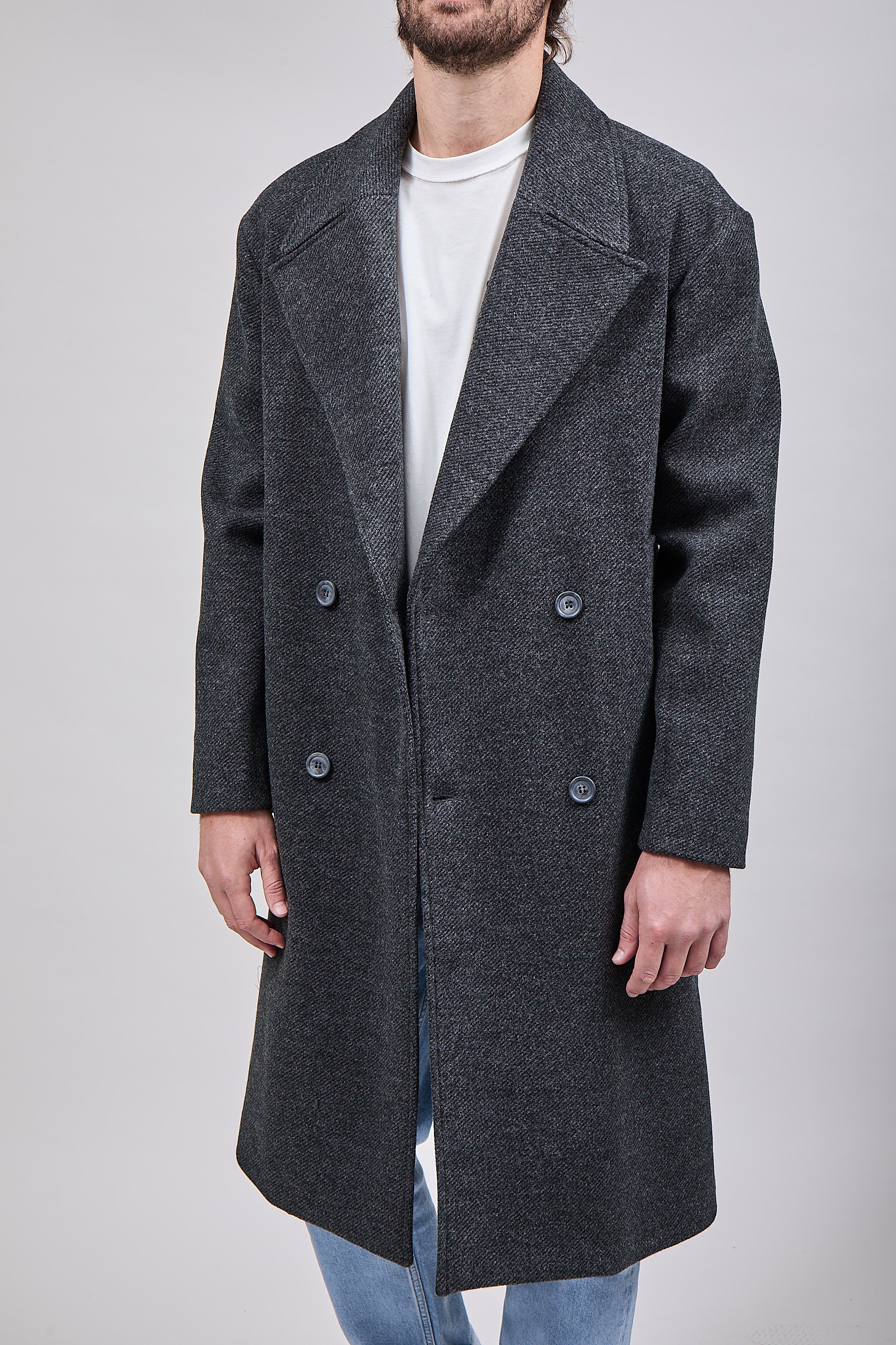 Cappotto Imperial Doppiopetto Grigio 993