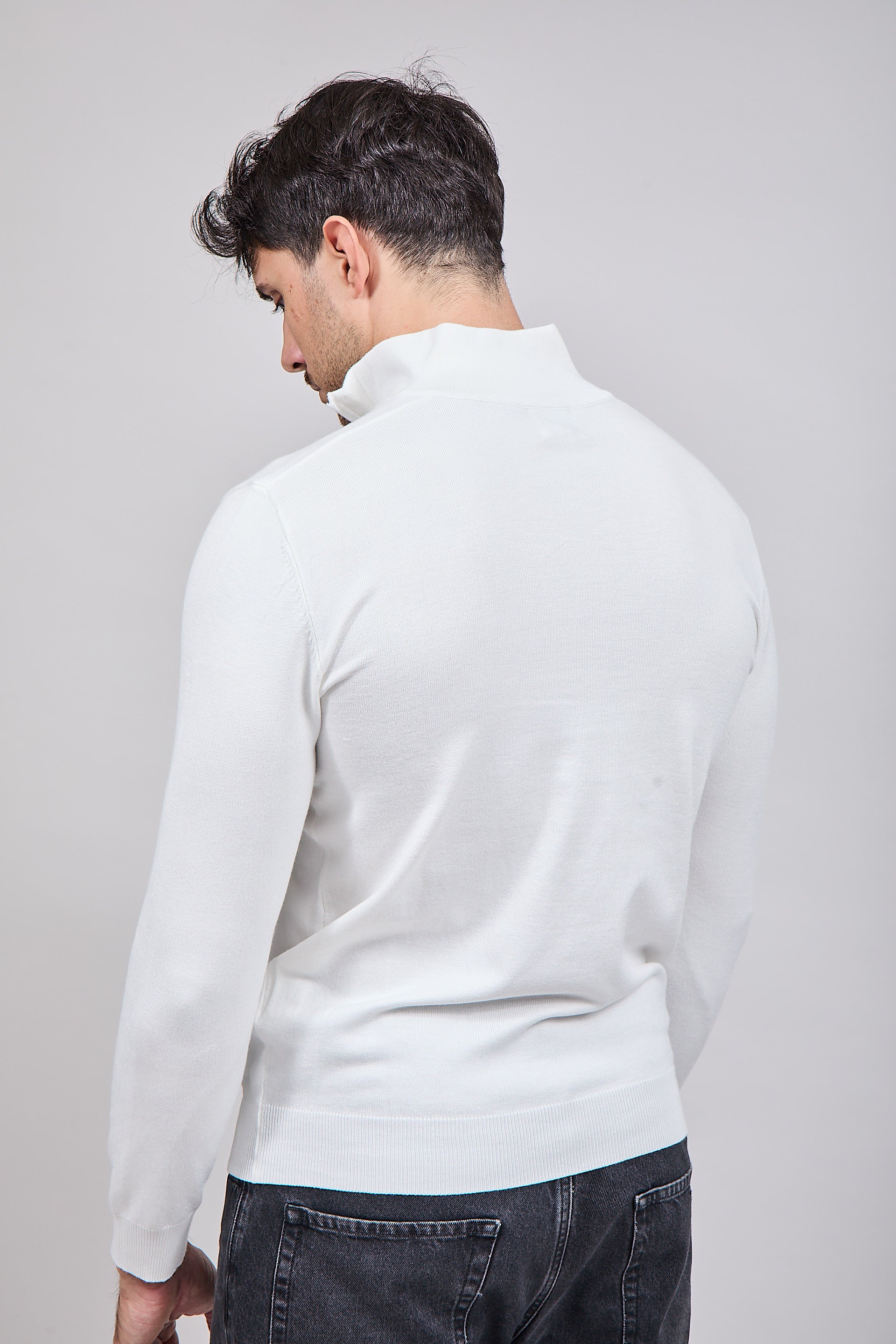 Lupetto Zip Gianni Lupo 35136 Panna