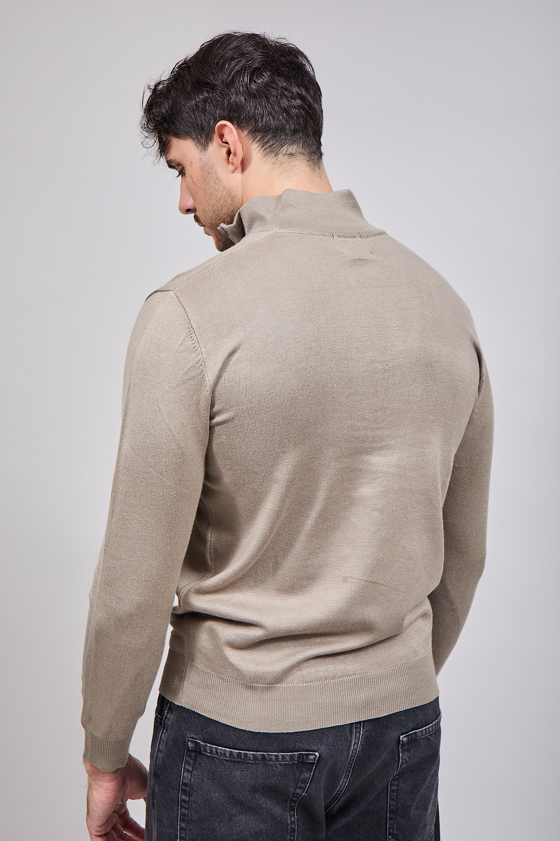 Lupetto Zip Gianni Lupo 35136 Camel