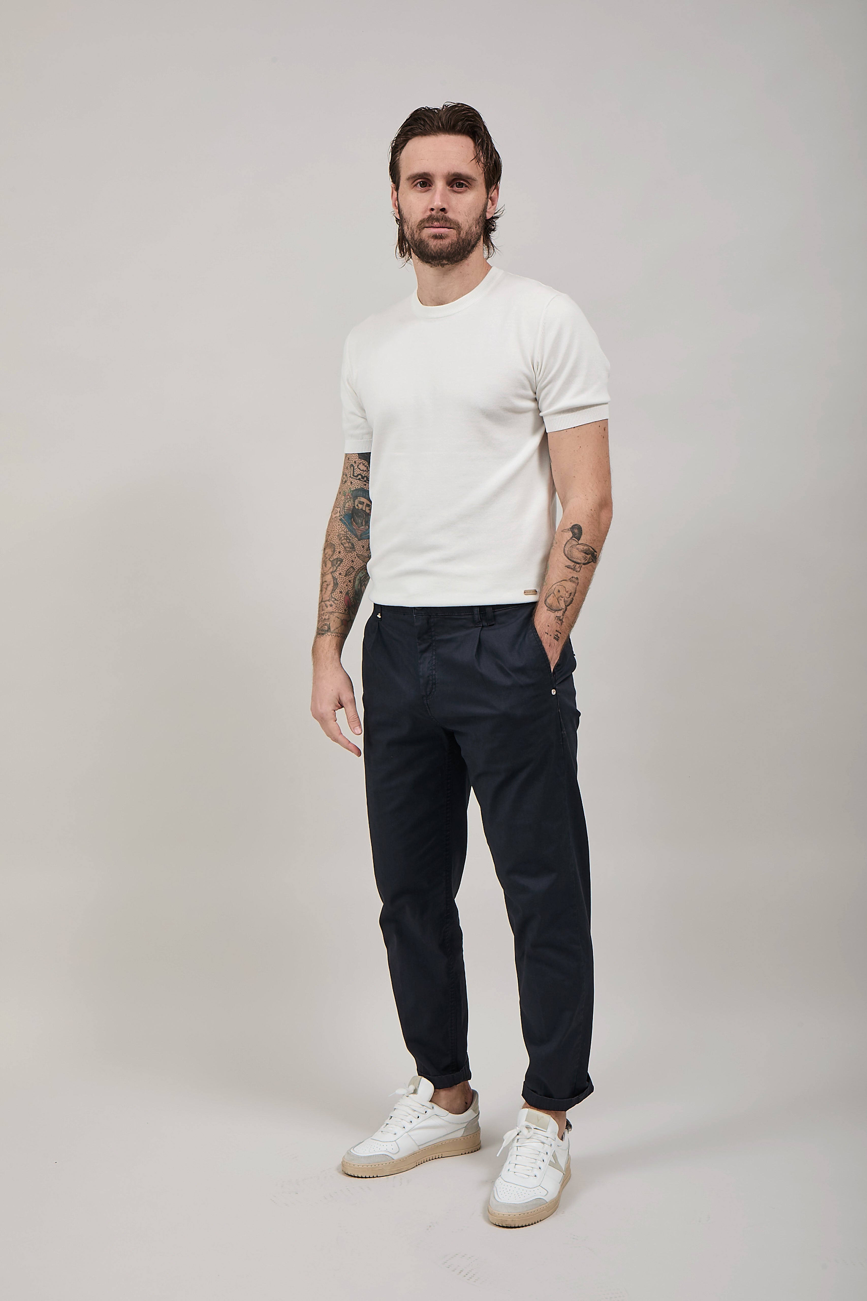 Pantalone Berna Tasca 1393 Blu