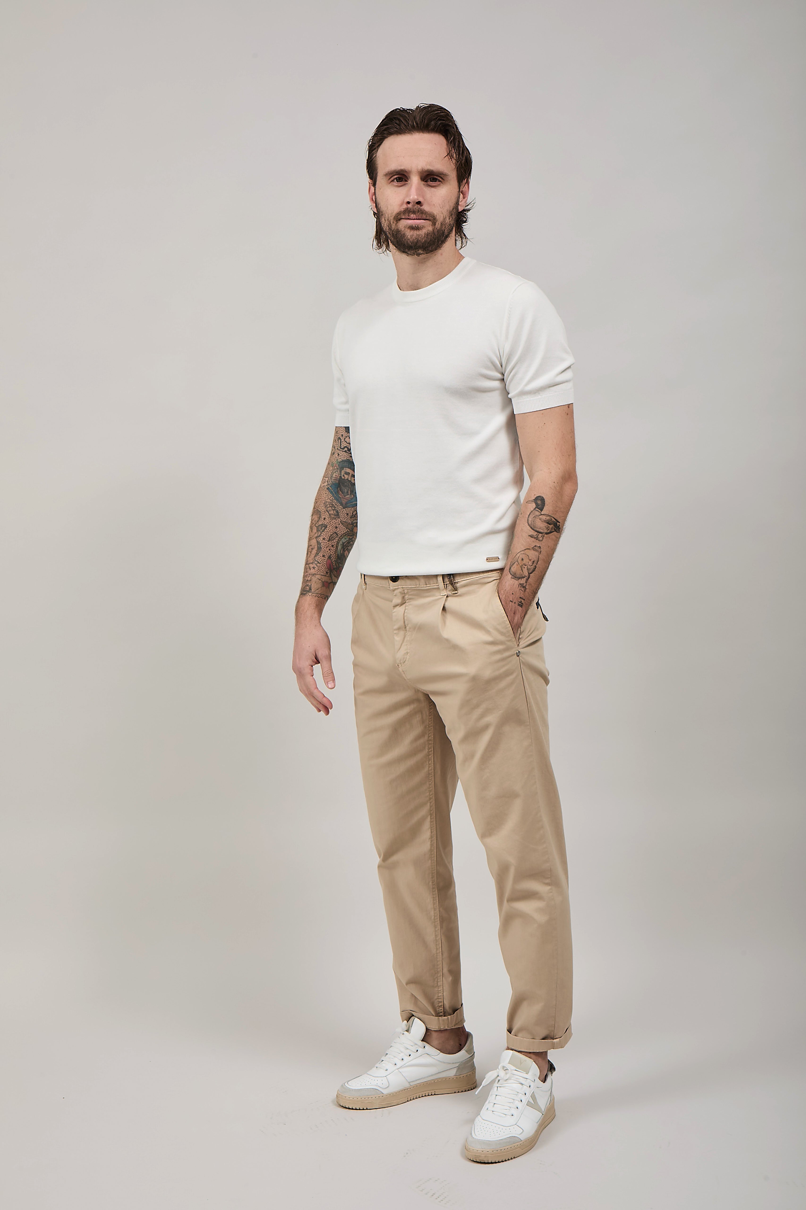 Pantalone Berna Tasca 1393 Beige